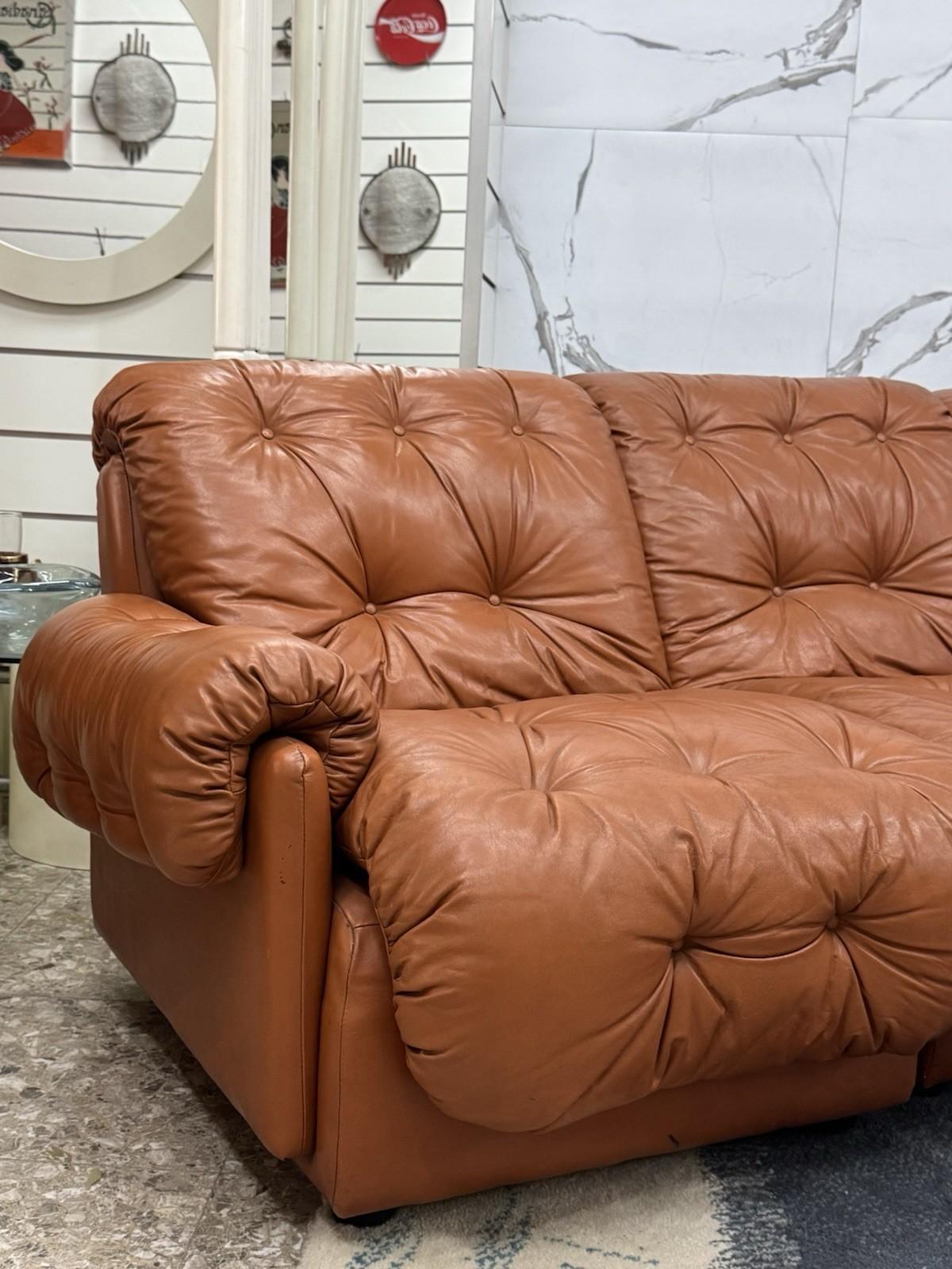 Late 20th Century Afra & Tobia Scarpa In The 70s Modular Sofa Coronado Style For Sale