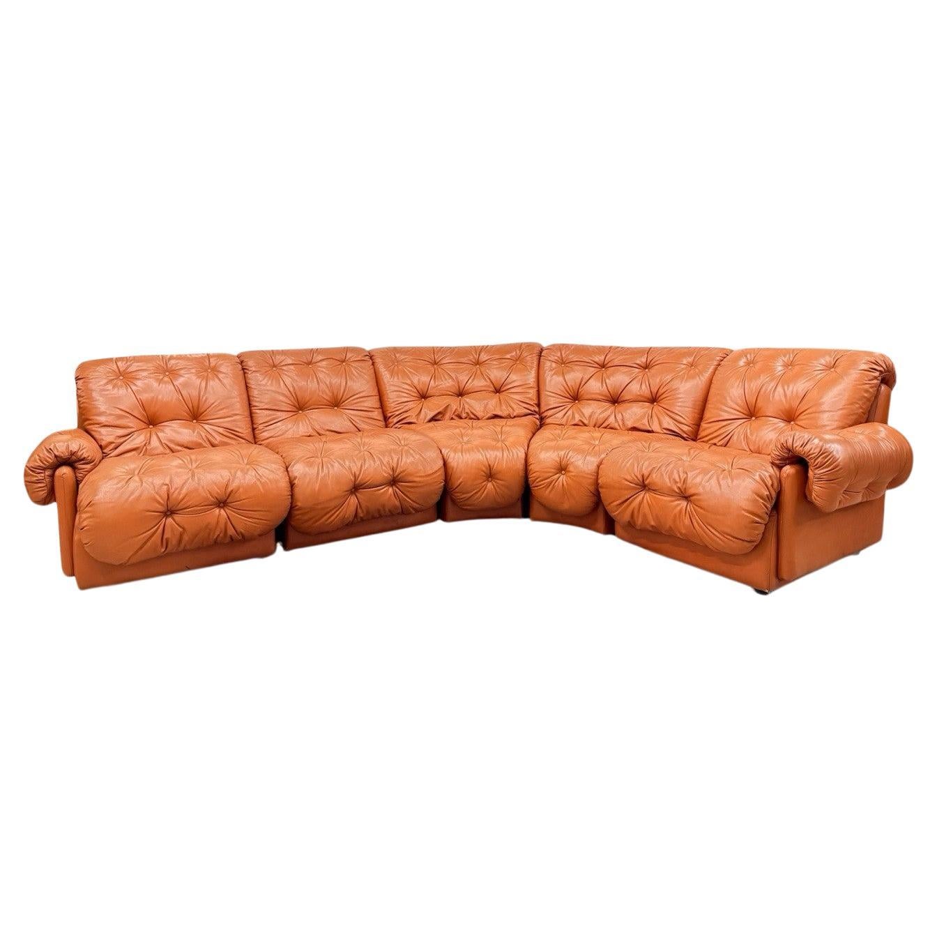 Afra & Tobia Scarpa In The 70s Modular Sofa Coronado Style For Sale