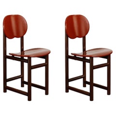 Chaises de salle à manger New Harmony d'Afra & Tobia Scarpa pour Maxalto, 1987, lot de 2