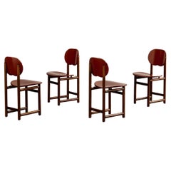 Esszimmerstühle „New Harmony“ von Afra & Tobia Scarpa für Maxalto, 1987, 4er-Set, Set