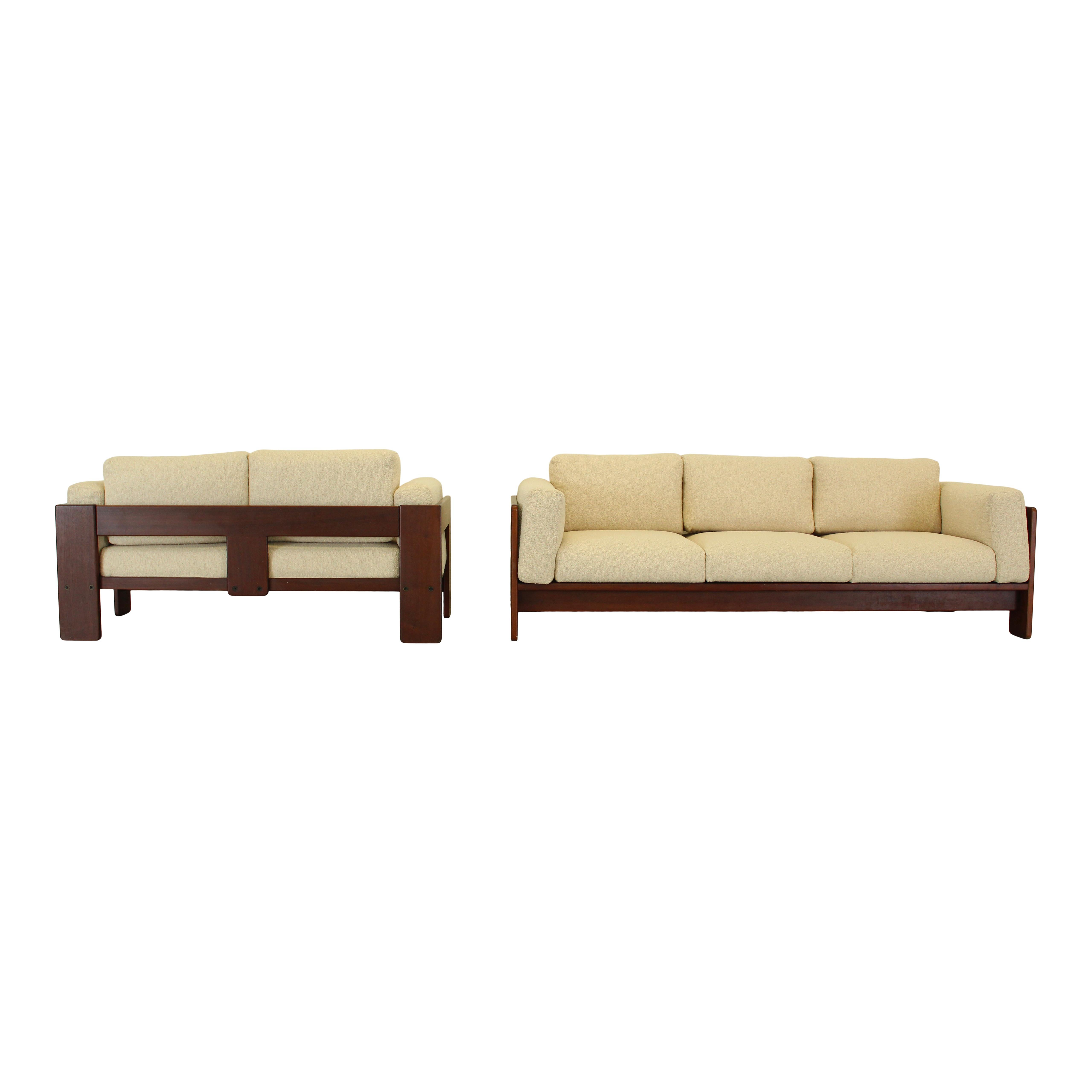 Afra & Tobia Scarpa Ensemble de salon Bastiano en bouclier blanc cassé pour Gavina, 1966 en vente 1