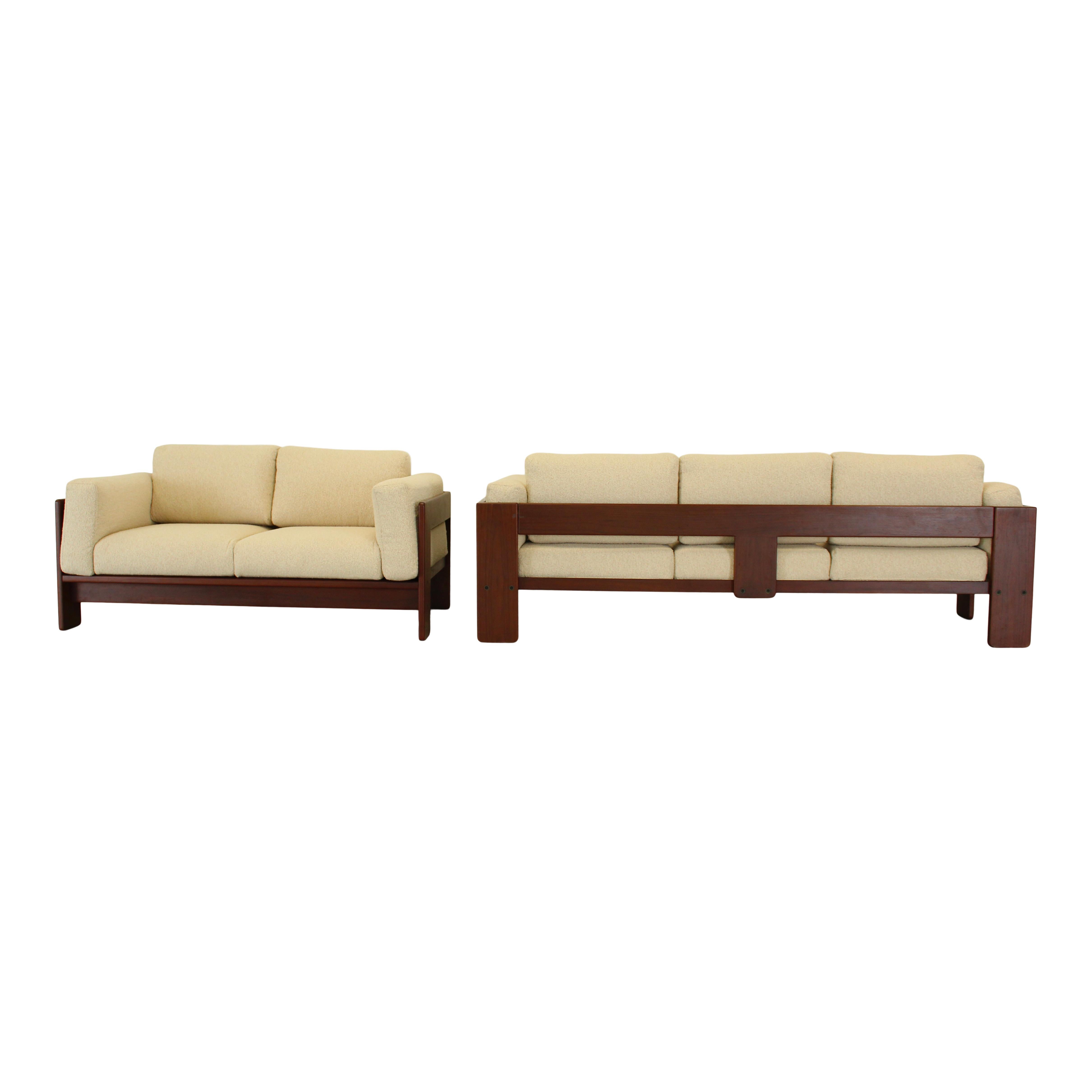 Afra & Tobia Scarpa Ensemble de salon Bastiano en bouclier blanc cassé pour Gavina, 1966 en vente 2