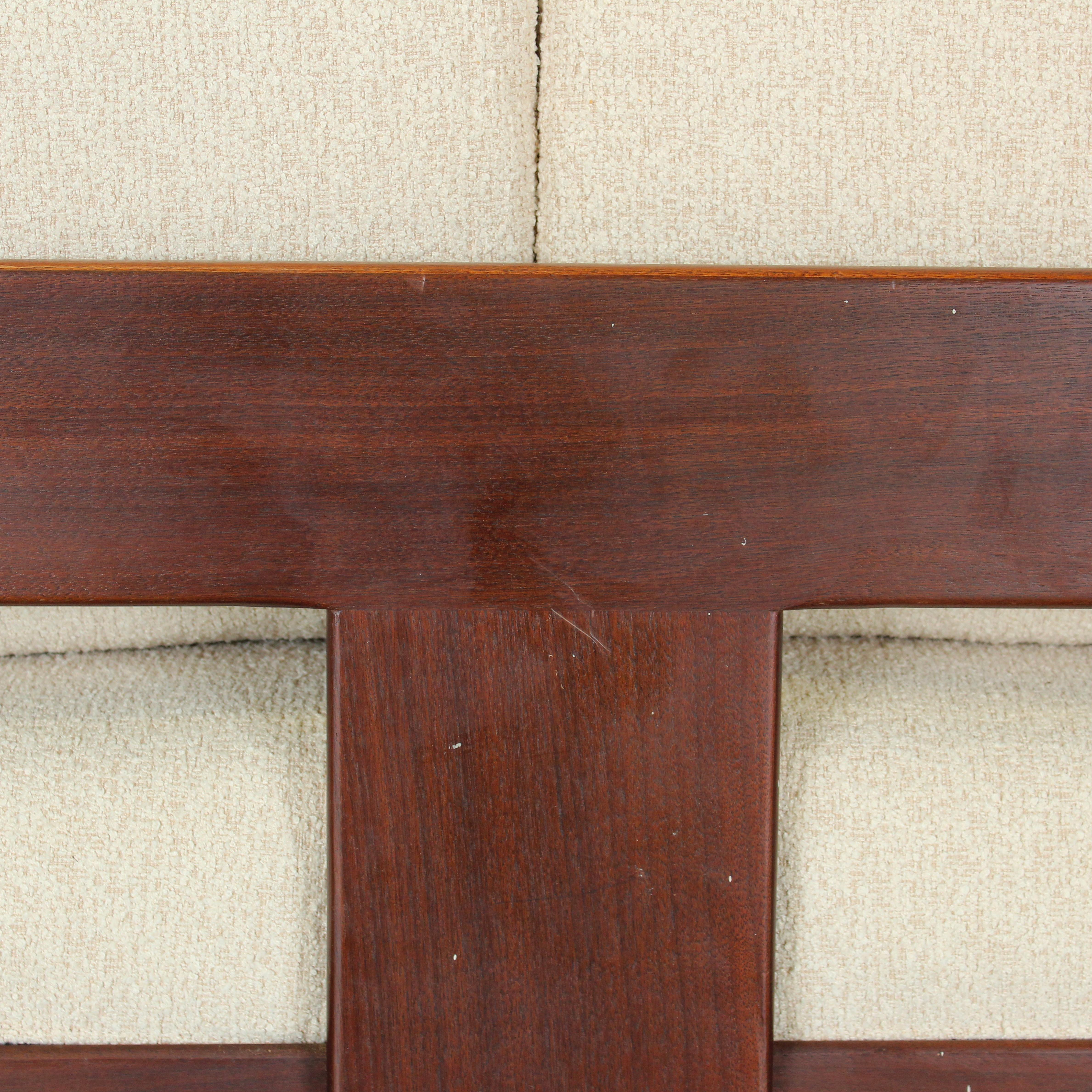 Afra & Tobia Scarpa Canapé deux places en bouclier blanc cassé Bastiano pour Gavina, 1966 en vente 7