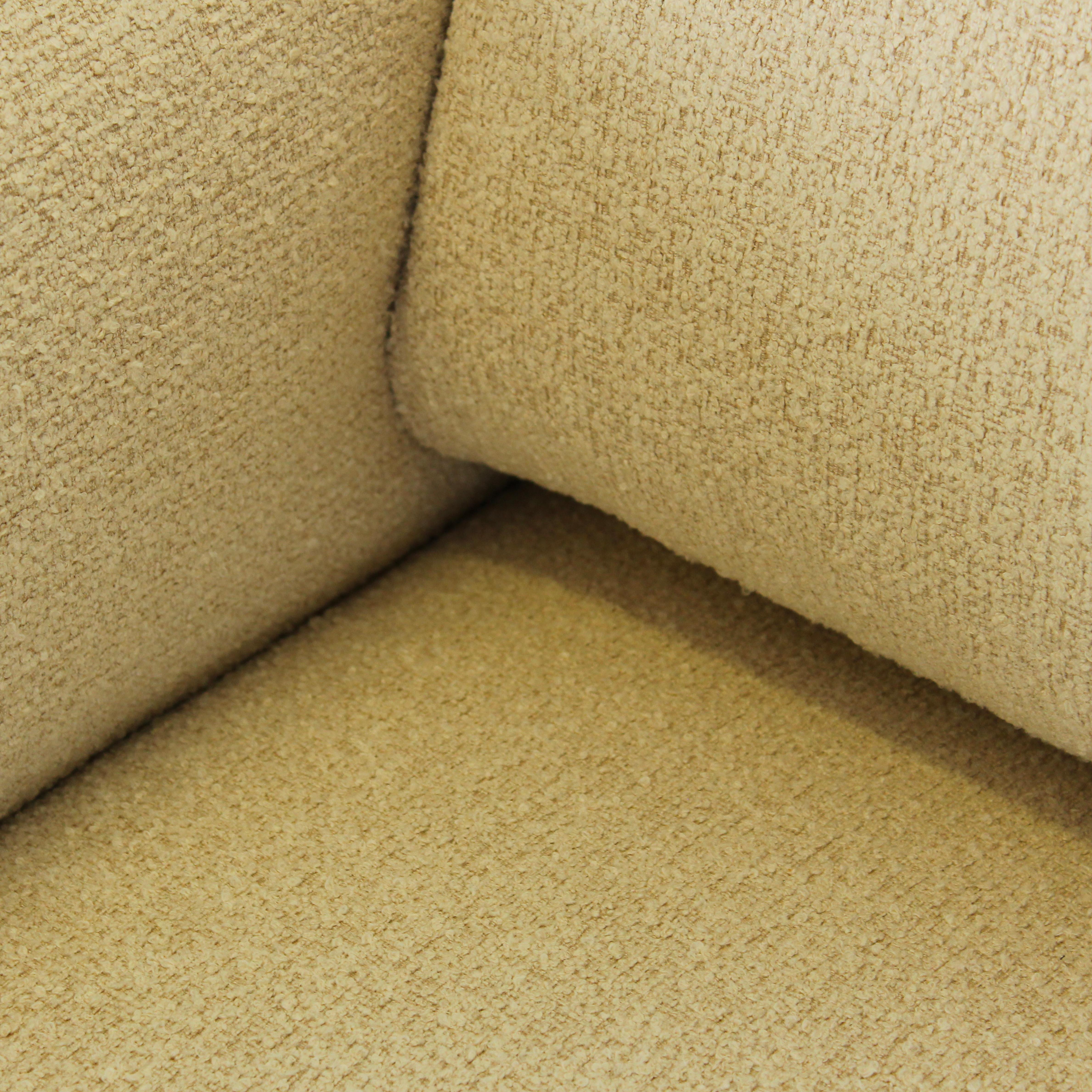 Afra & Tobia Scarpa Canapé deux places en bouclier blanc cassé Bastiano pour Gavina, 1966 en vente 12