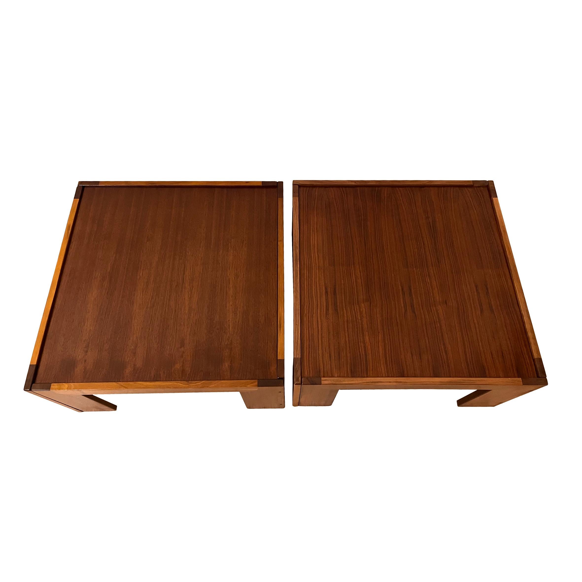 Afra & Tobia Scarpa, Paar niedrige Tische, Modell 771, Cassina, 1960er Jahre im Zustand „Gut“ im Angebot in Paris, FR