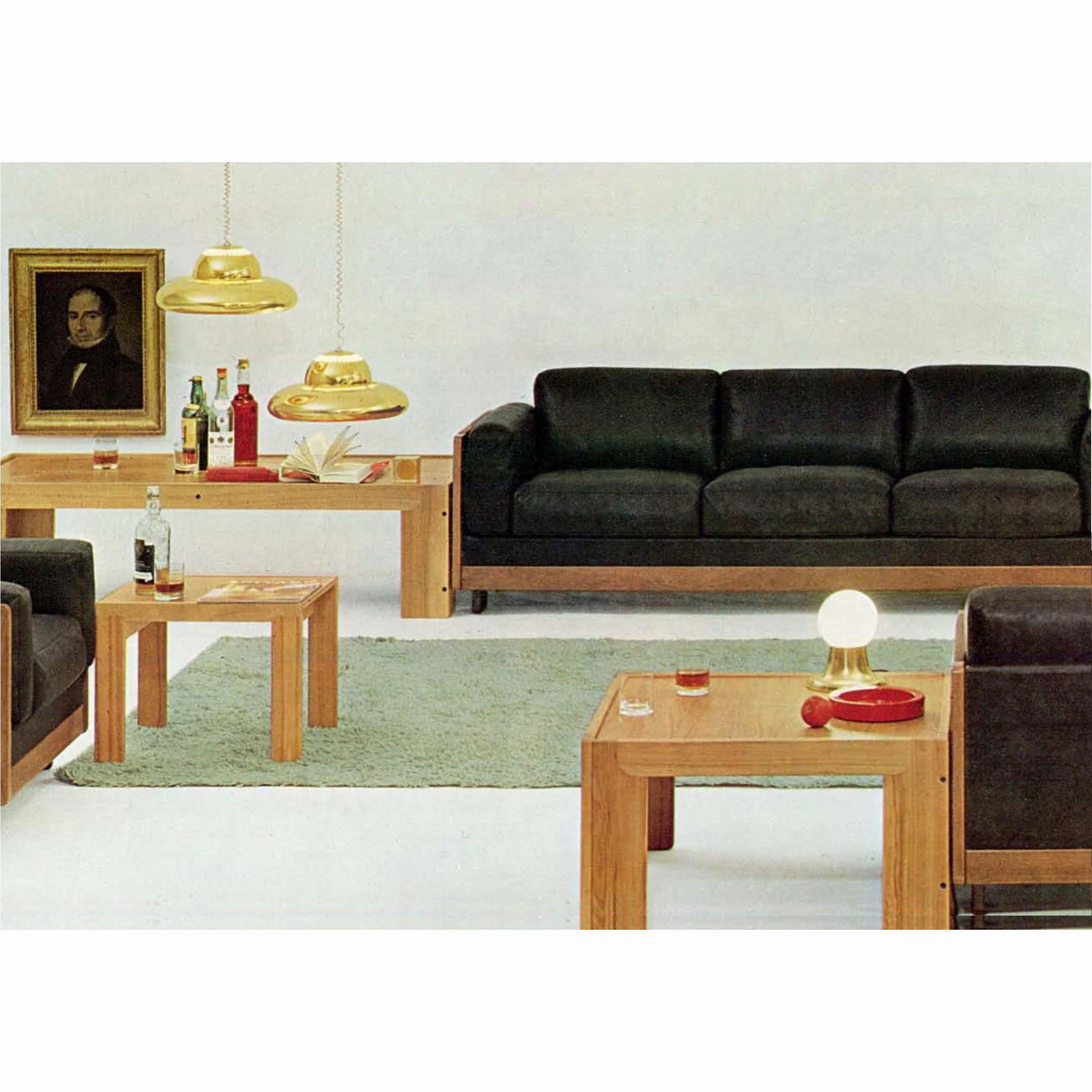 Afra & Tobia Scarpa, Paar niedrige Tische, Modell 771, Cassina, 1960er Jahre im Angebot 1
