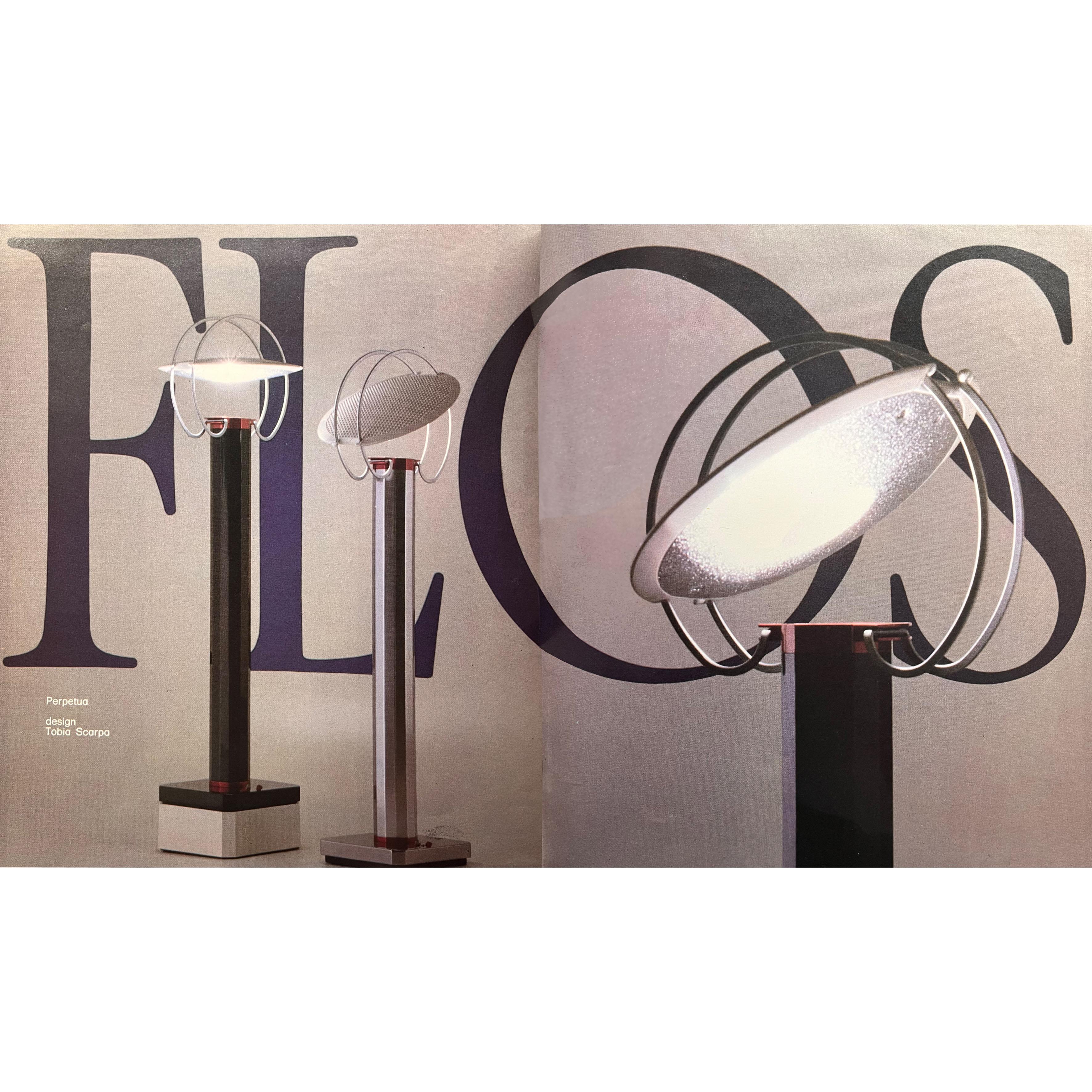 Afra & Tobia Scarpa, Perpetua, A Table Lamp, Flos, 1981 For Sale 6