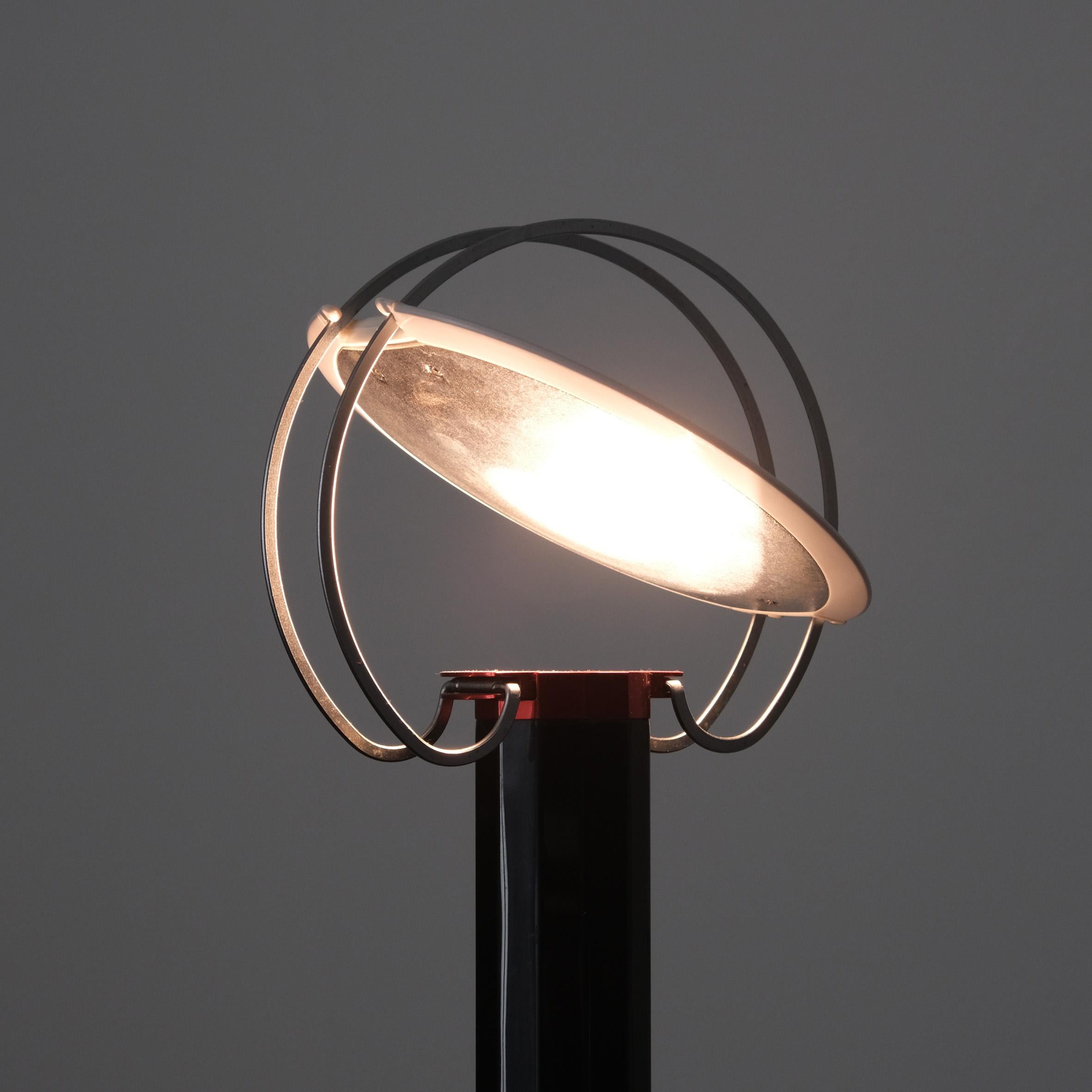 Aluminum Afra & Tobia Scarpa, Perpetua, A Table Lamp, Flos, 1981 For Sale