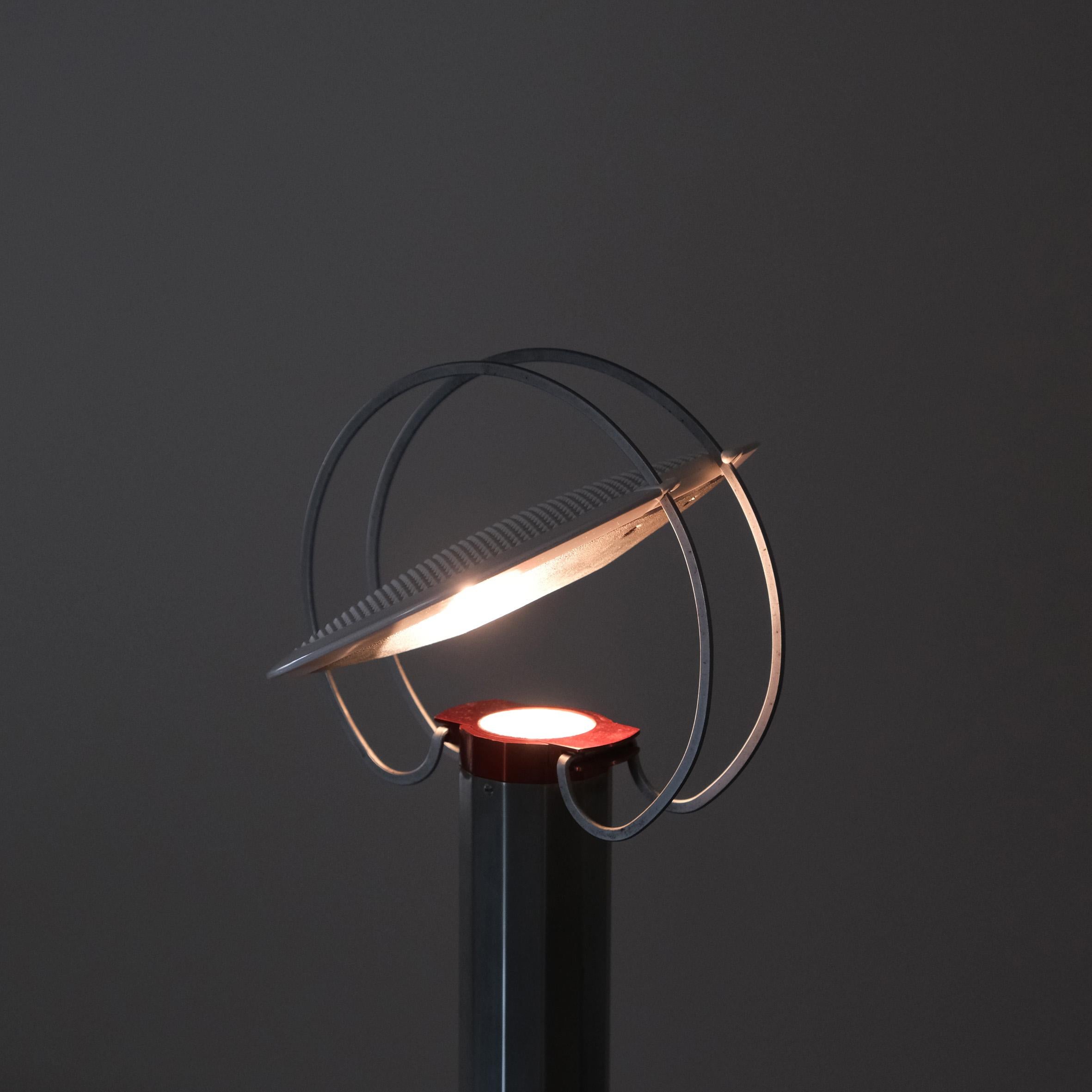 Italian Afra & Tobia Scarpa, Perpetua, Table Lamp, Flos, 1981 For Sale