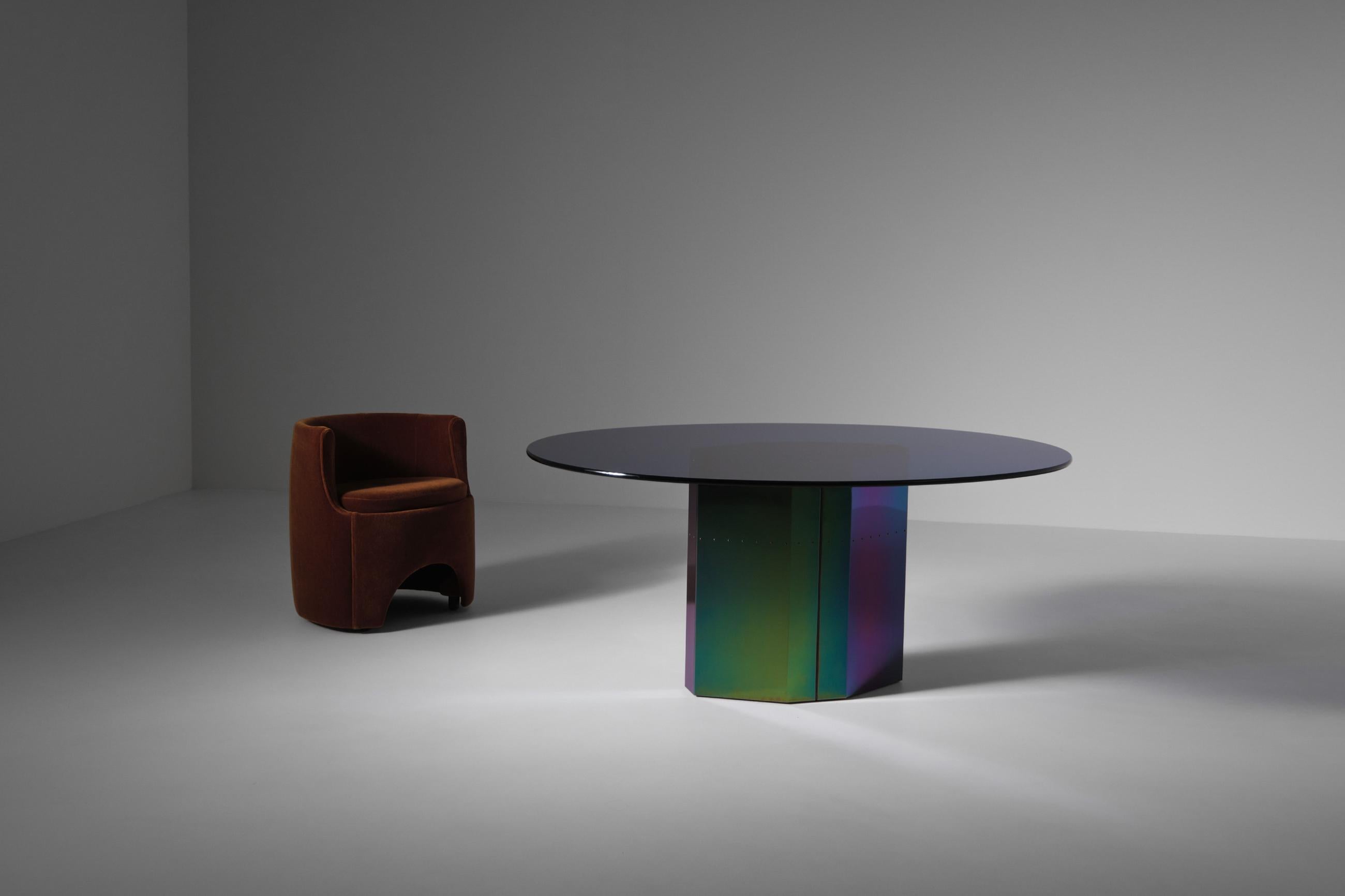 20th Century Afra & Tobia Scarpa ‘Polygonon’ Dining Table for B&B Italia