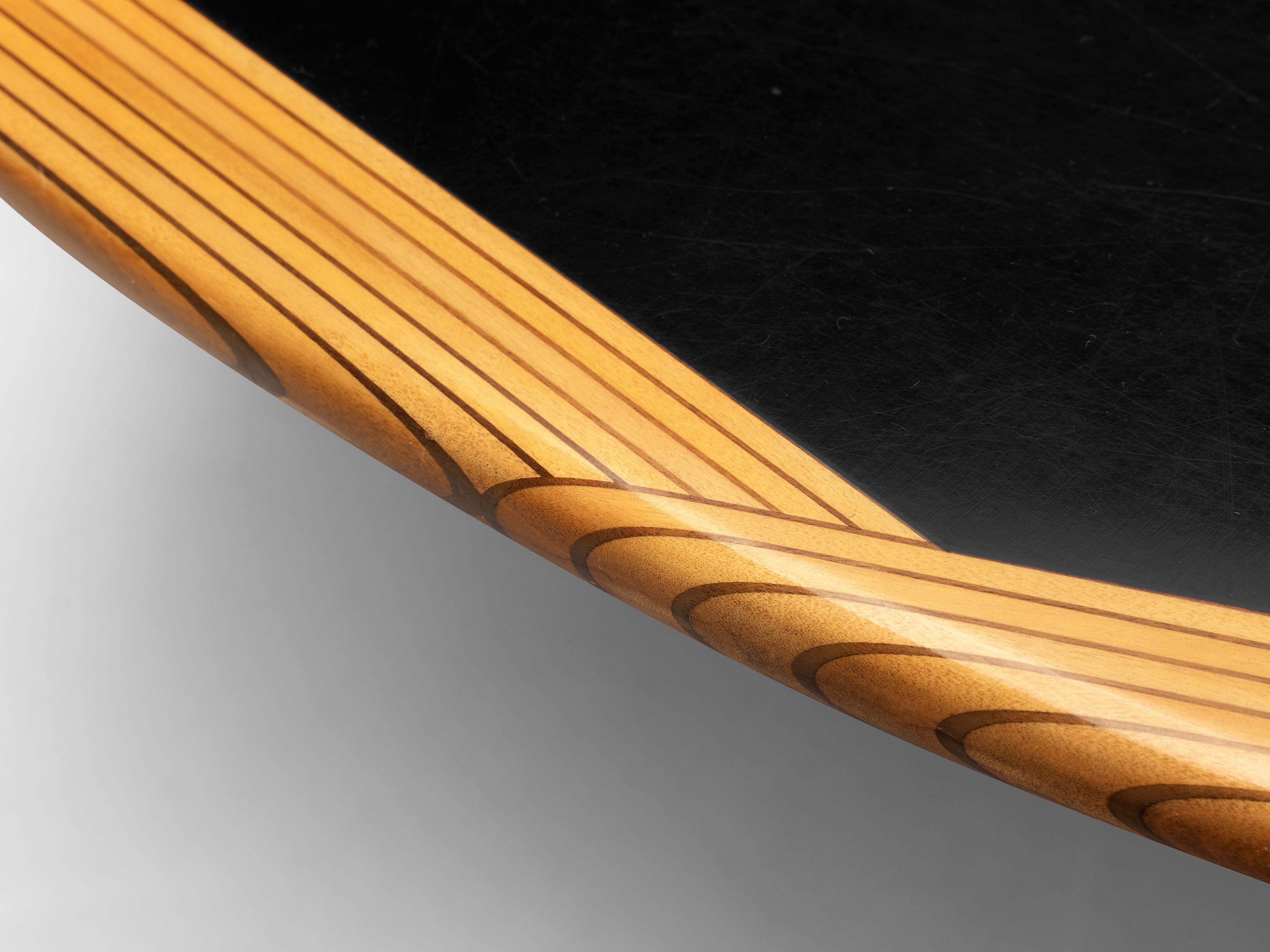 Afra and Tobia Scarpa 'Artona' Round Dining Table in Walnut For Sale at ...