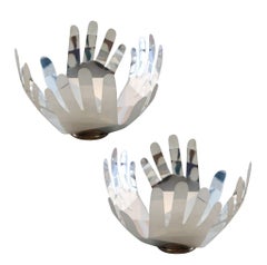 Ensemble de bols Due-Mani San Lorenzo en argent pur .999 AFRA & TOBIA SCARPA