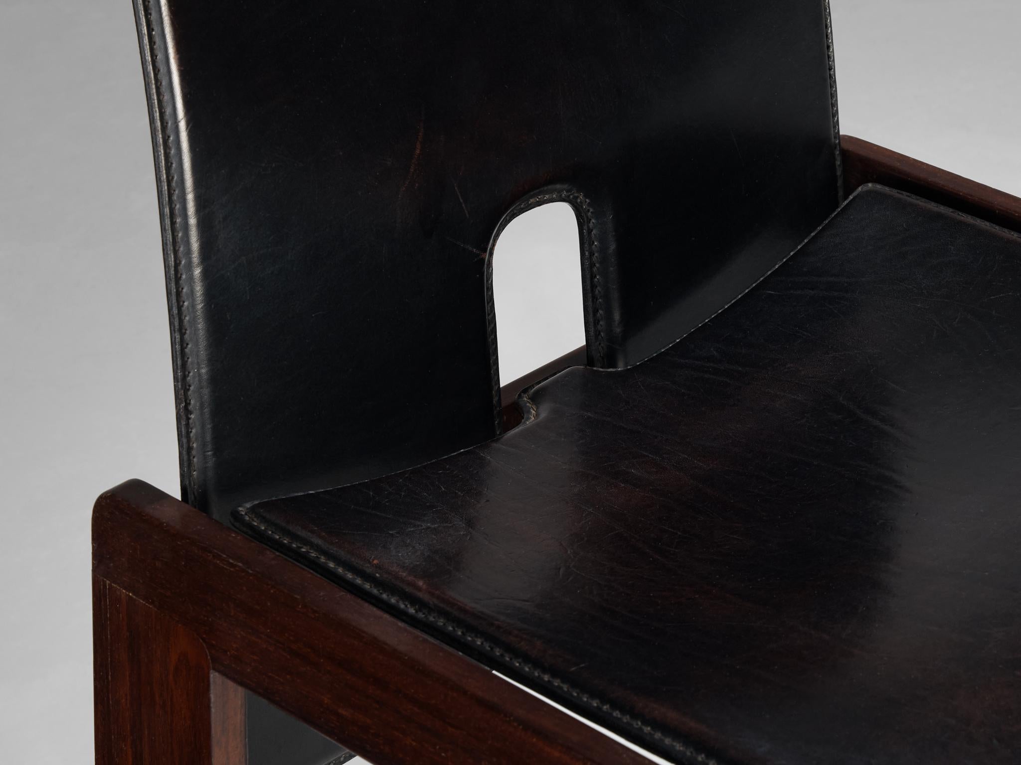 Afra & Tobia Scarpa Set of Eight '121' Dining Chairs 4