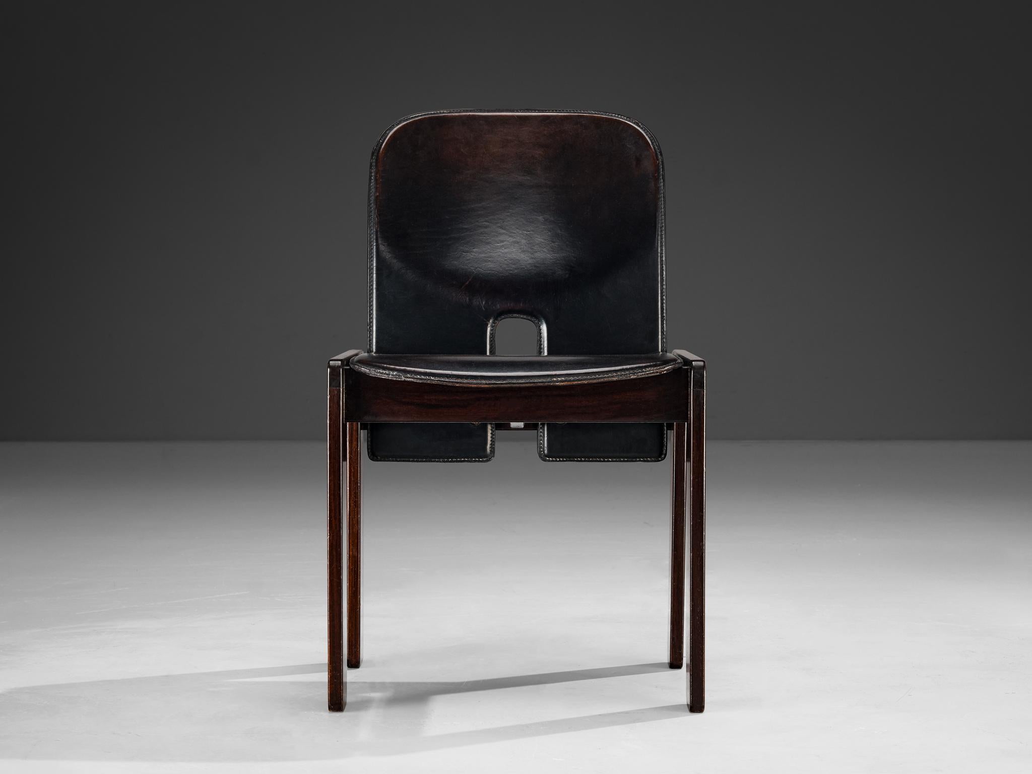 Afra & Tobia Scarpa Set of Eight '121' Dining Chairs 5