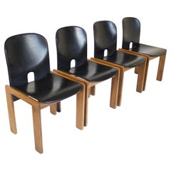 Afra & Tobia Scarpa Set of Four Model 121 Chairs for Cassina