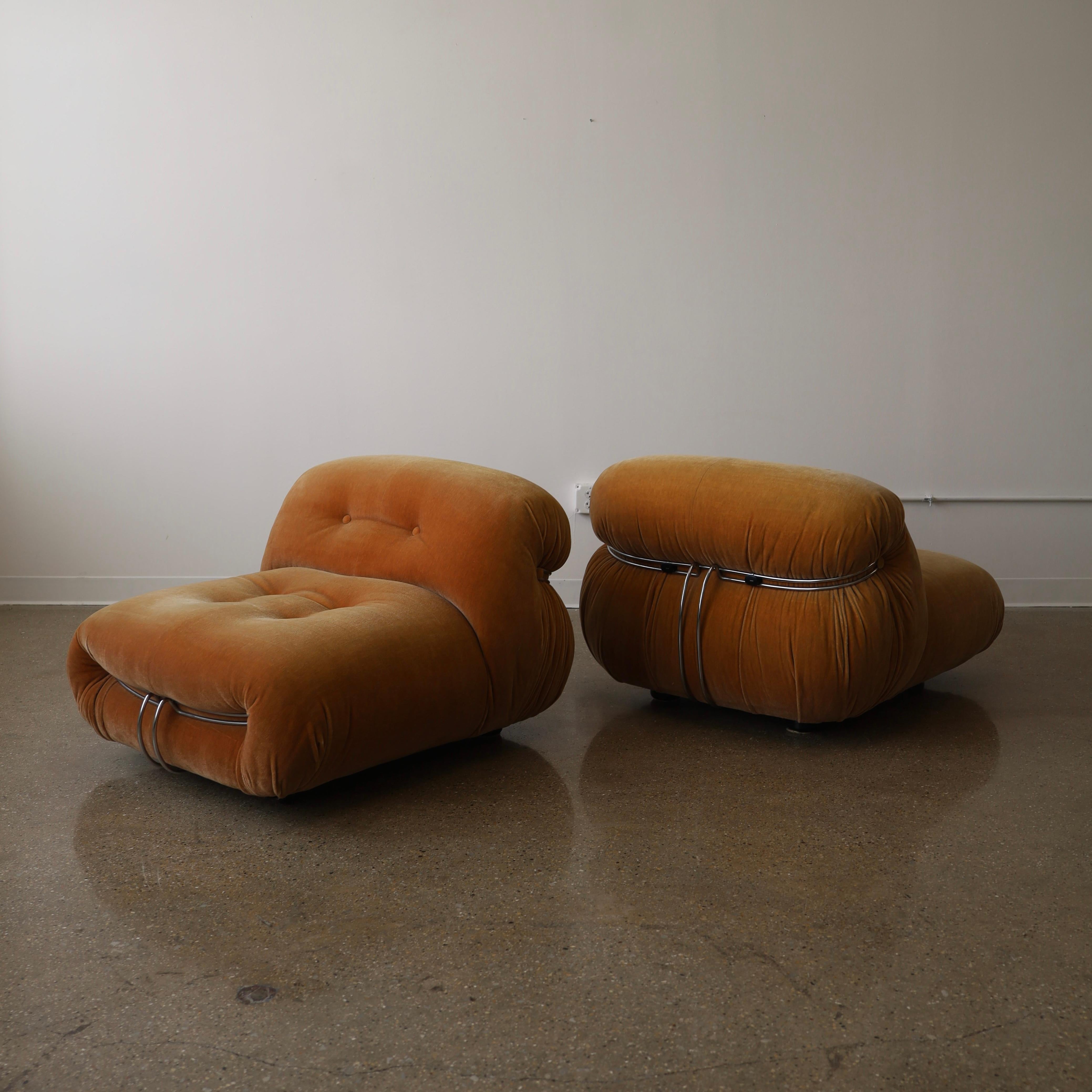 Mohair Sedie Afra & Tobia Scarpa 