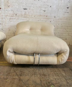 Afra & Tobia Scarpa "Soriana" Chaise Lounge Chair, Cassina, 1969