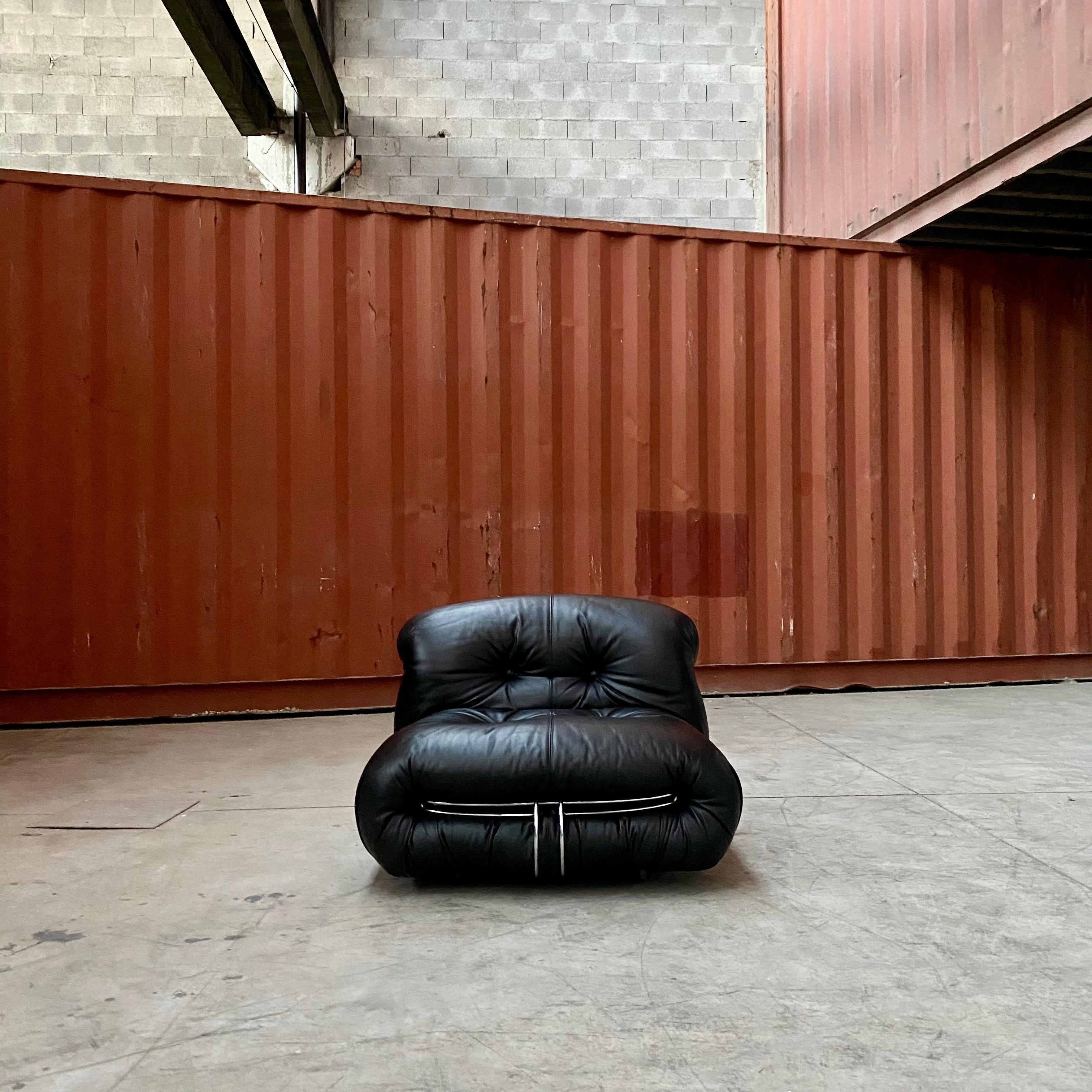 Loungesessel „Soriana“ von Afra & Tobia Scarpa für Cassina, 1969, 2er-Set im Angebot 6