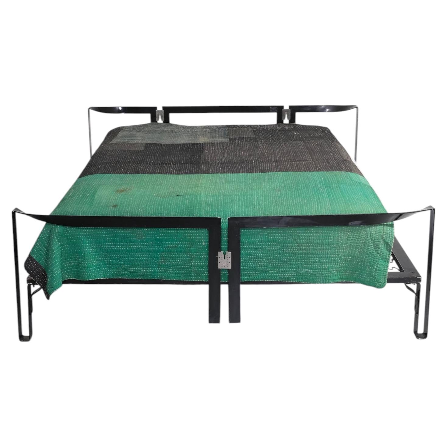Afra & Tobia Scarpa Vanessa Bed Frame for Gavina, Italy, 1950s