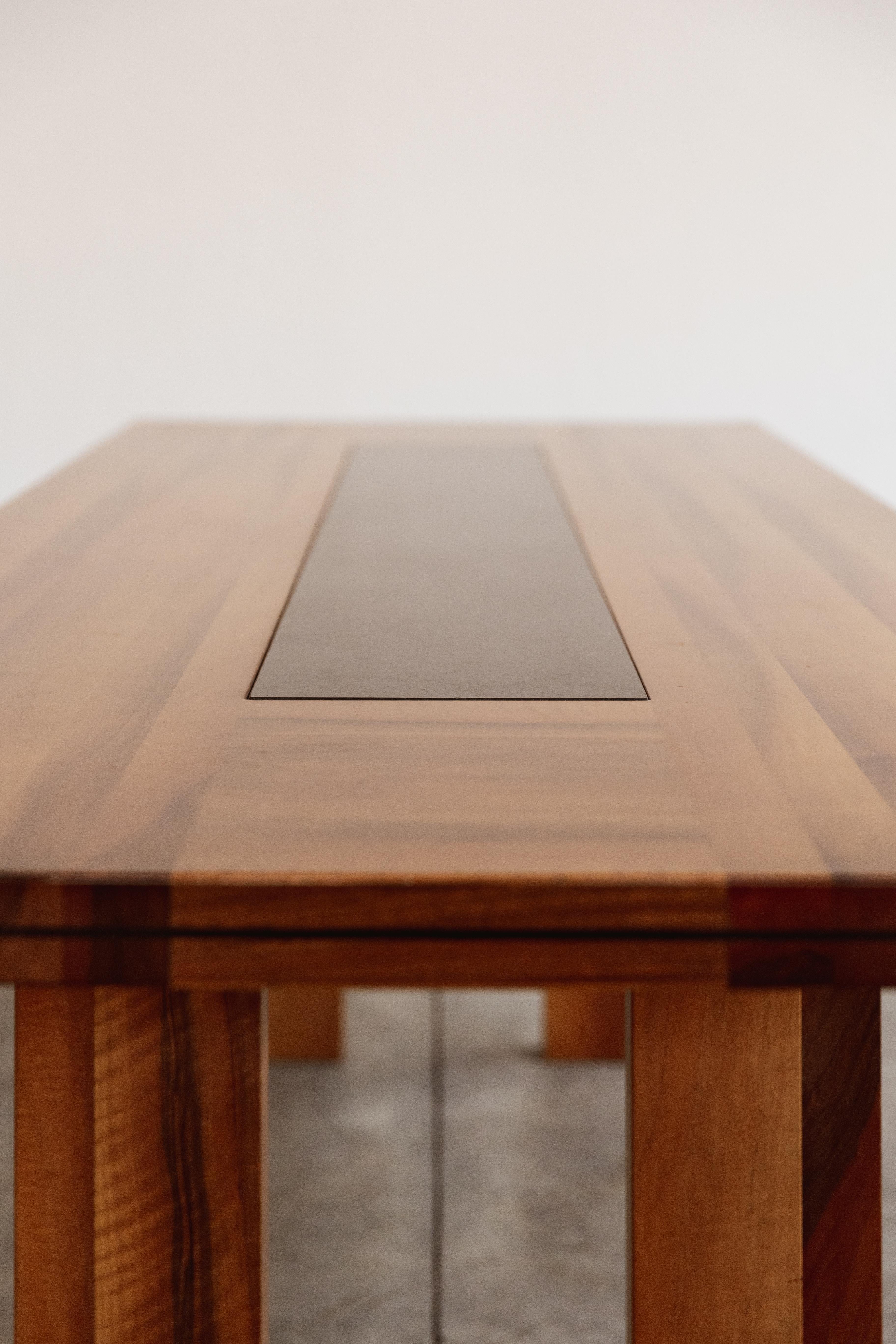 Afra & Tobia Scarpa Wooden Dining Table for Cassina, 1970s 1
