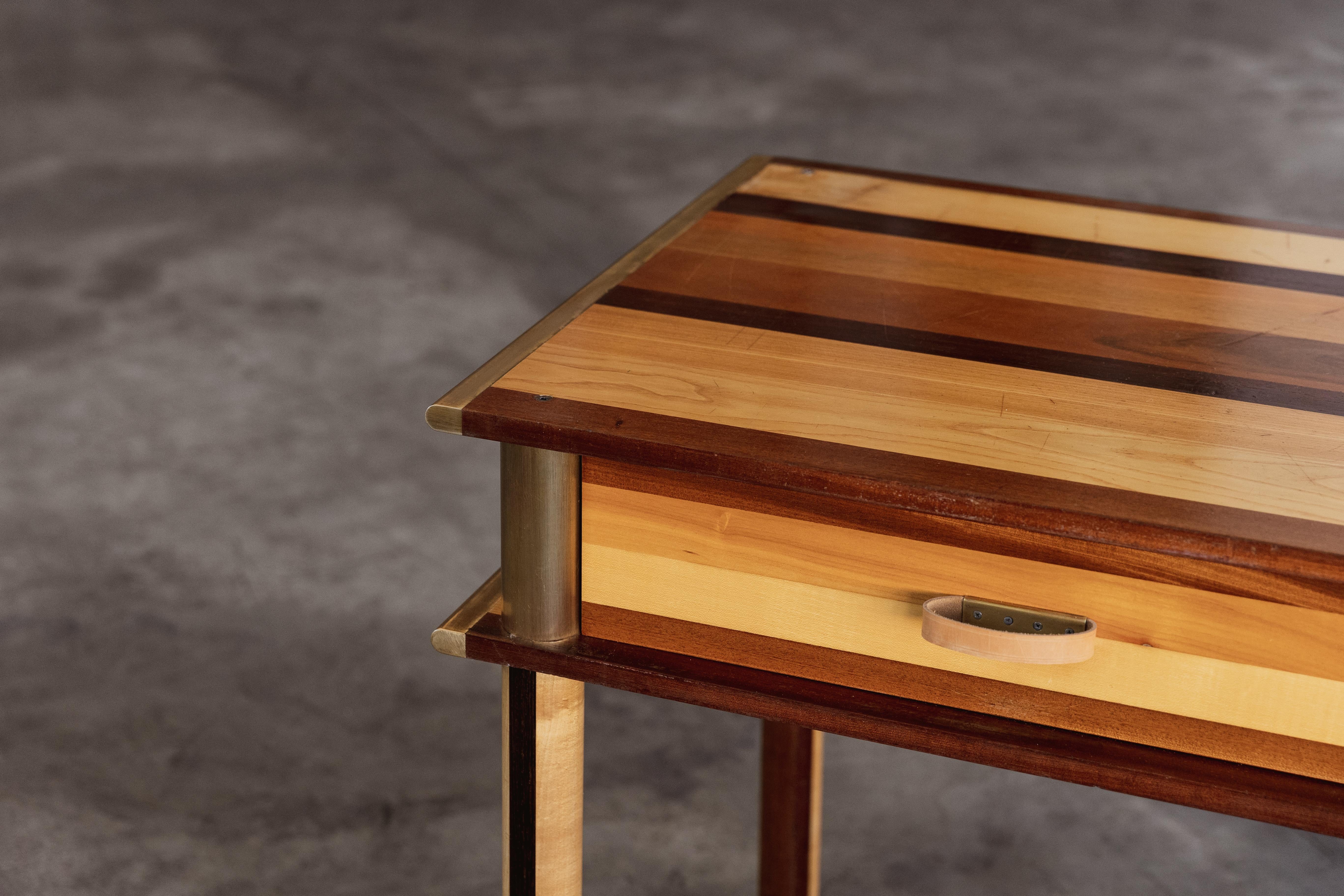 Laiton Bureau « Artona » d'Afra & Tobia Scarpa pour Maxalto, 1975 en vente