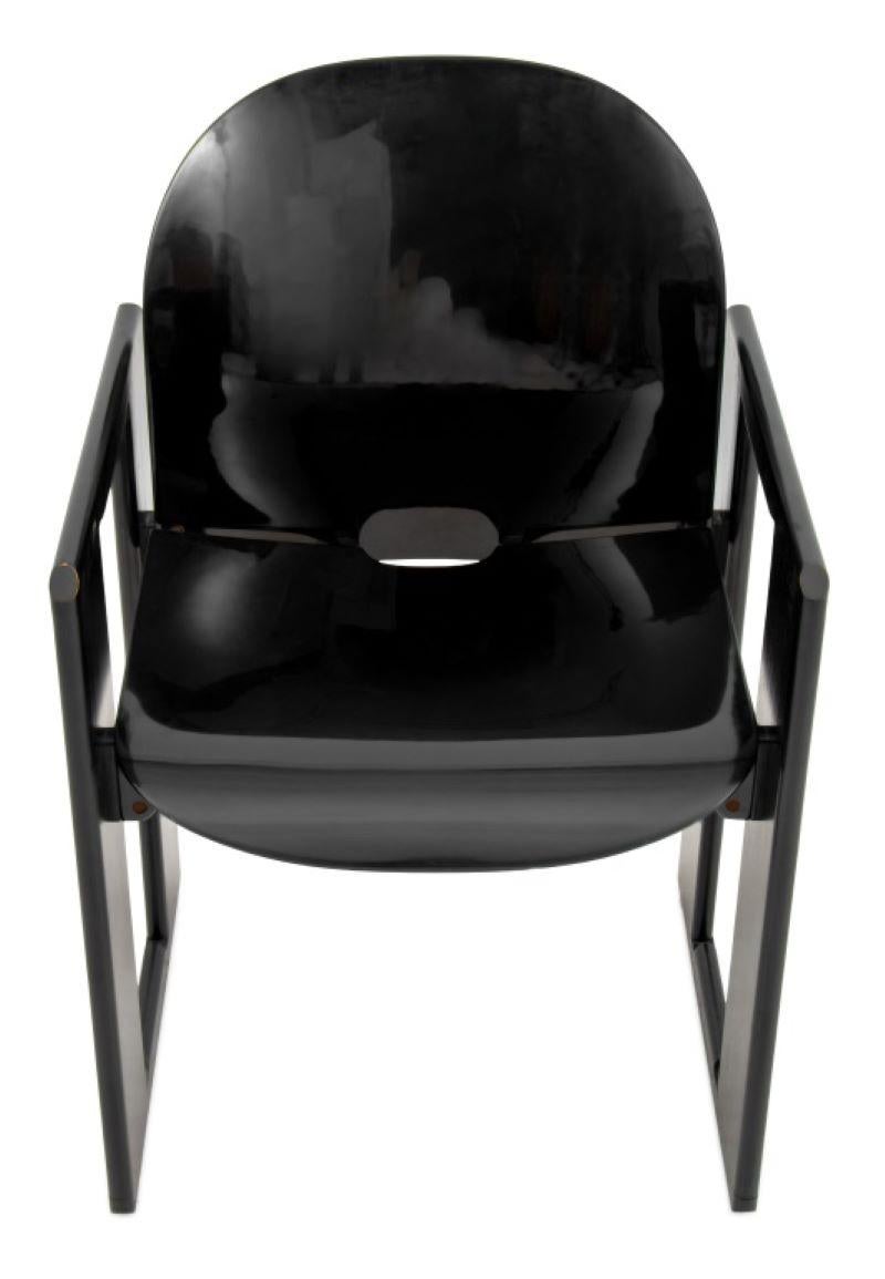 Ebonized Afra & Tobia Scarpa x B&B Italia 
