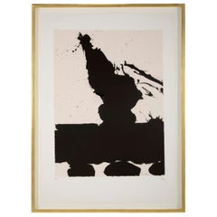 "Africa 2" Silkscreen by Robert Motherwell