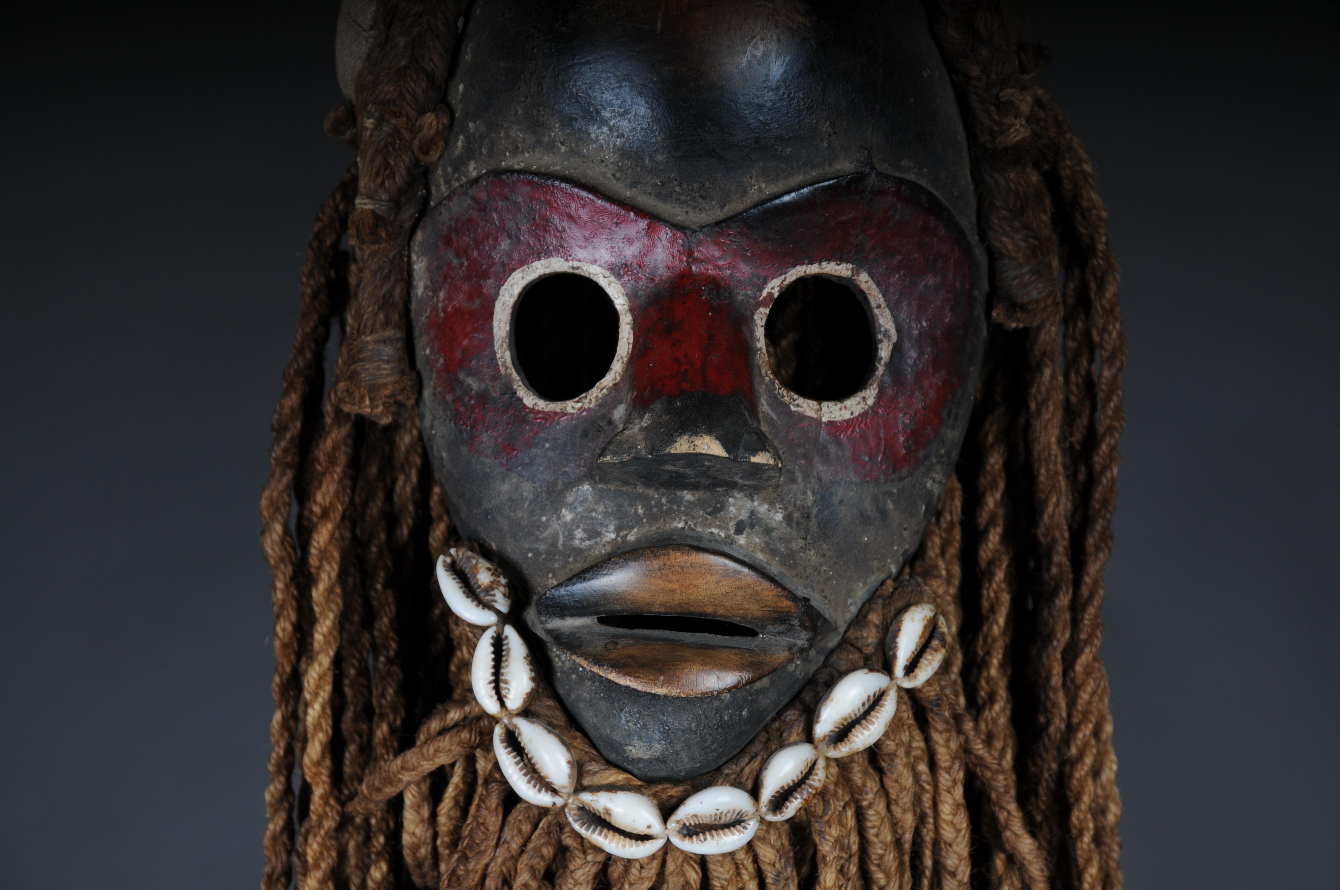 scary african mask