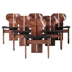 Sedia Africa di Afra 
Tobia Scarpa per Maxalto, anni 
70 (6 disponibili)