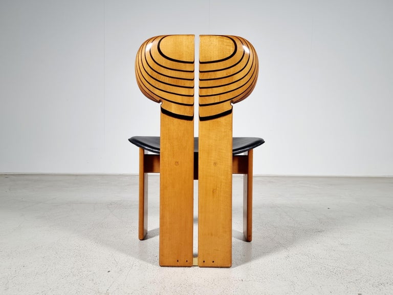 Mid-Century Modern Africa chair by Afra & Tobia Scarpa for Maxalto, 1970s For Sale