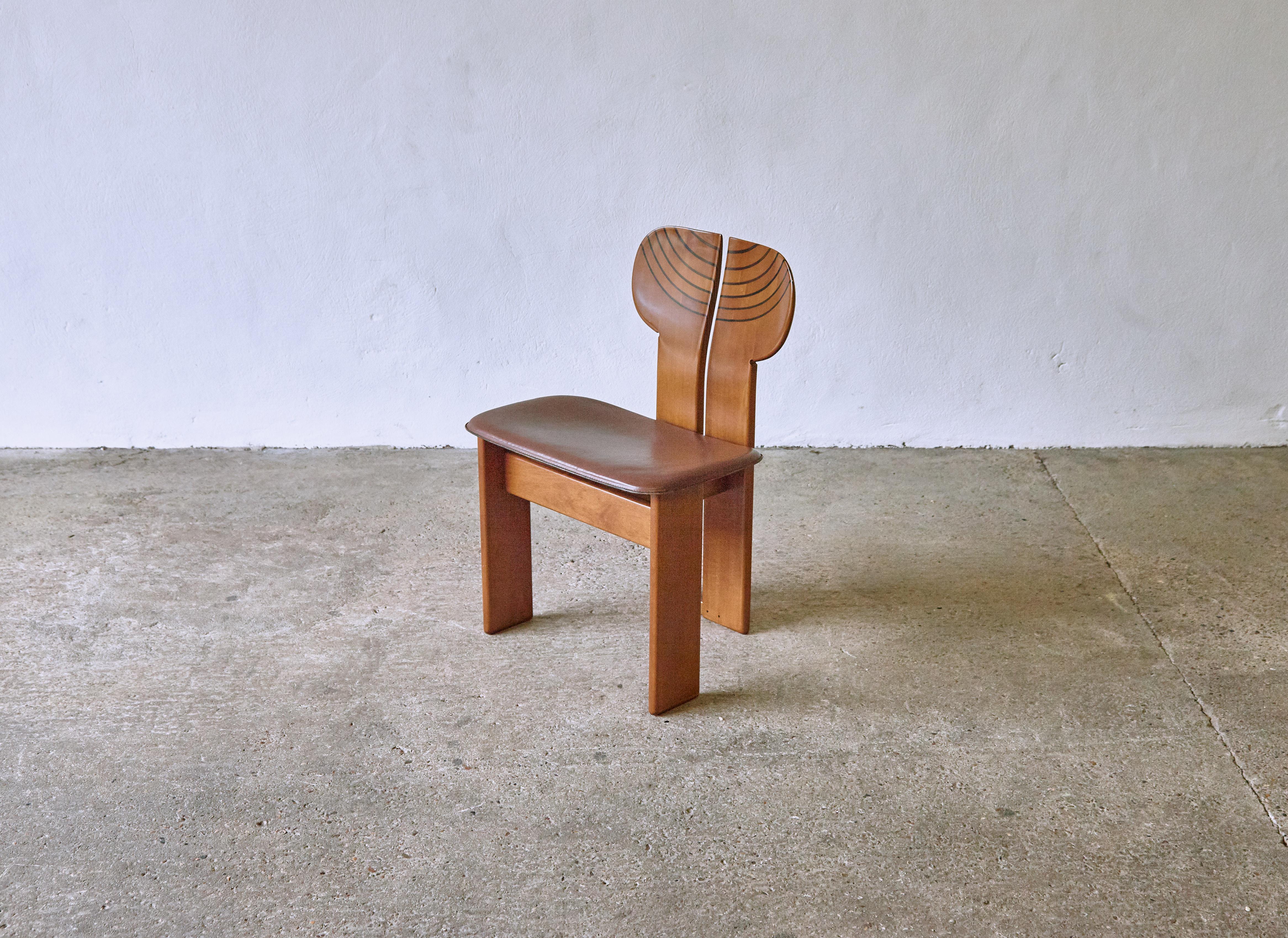 Africa Chair by Afra & Tobia Scarpa, Maxalto, Artona Series, Italy 1970s-1980s In Good Condition In London, GB