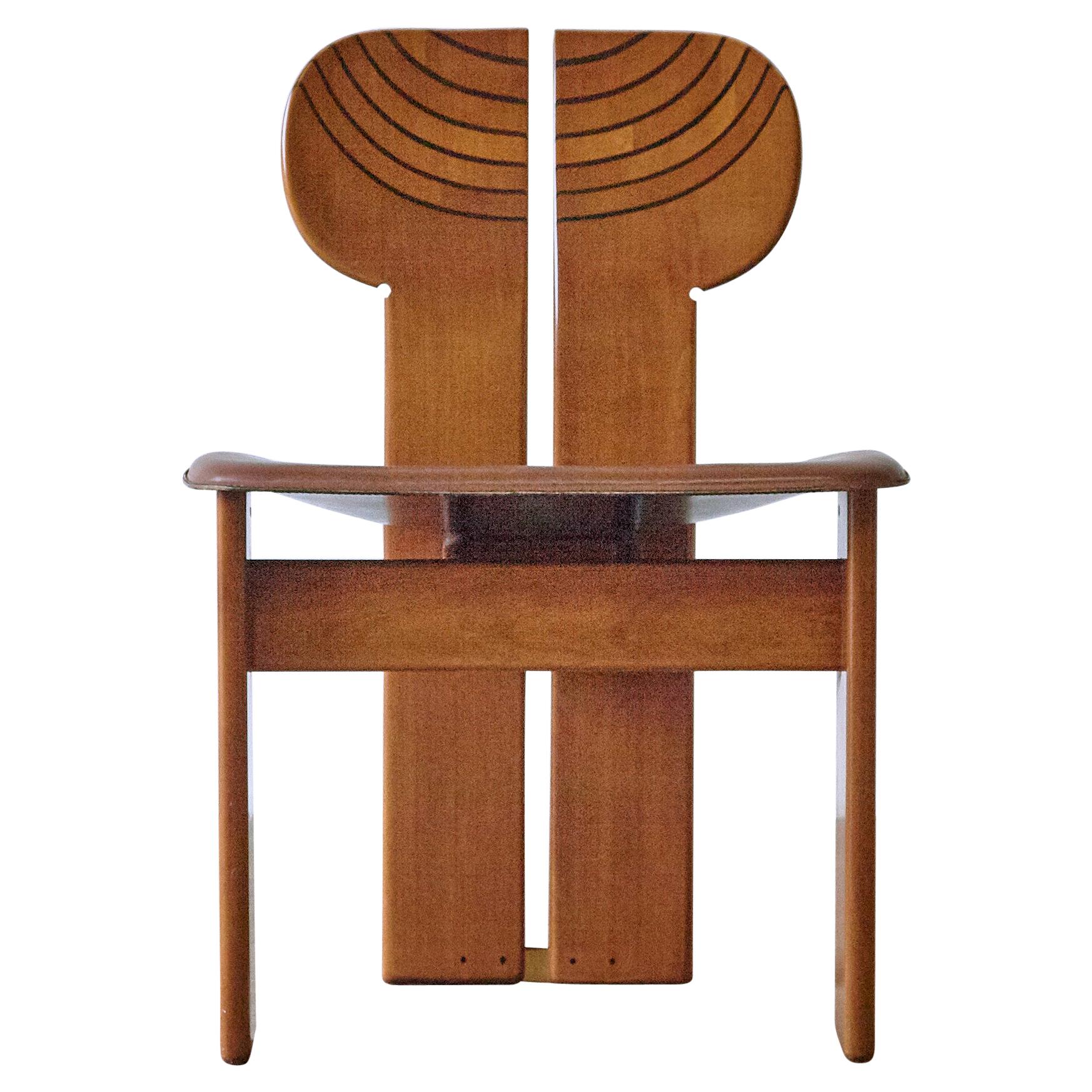 Africa Chair by Afra & Tobia Scarpa, Maxalto, Artona Series, Italy 1970s-1980s