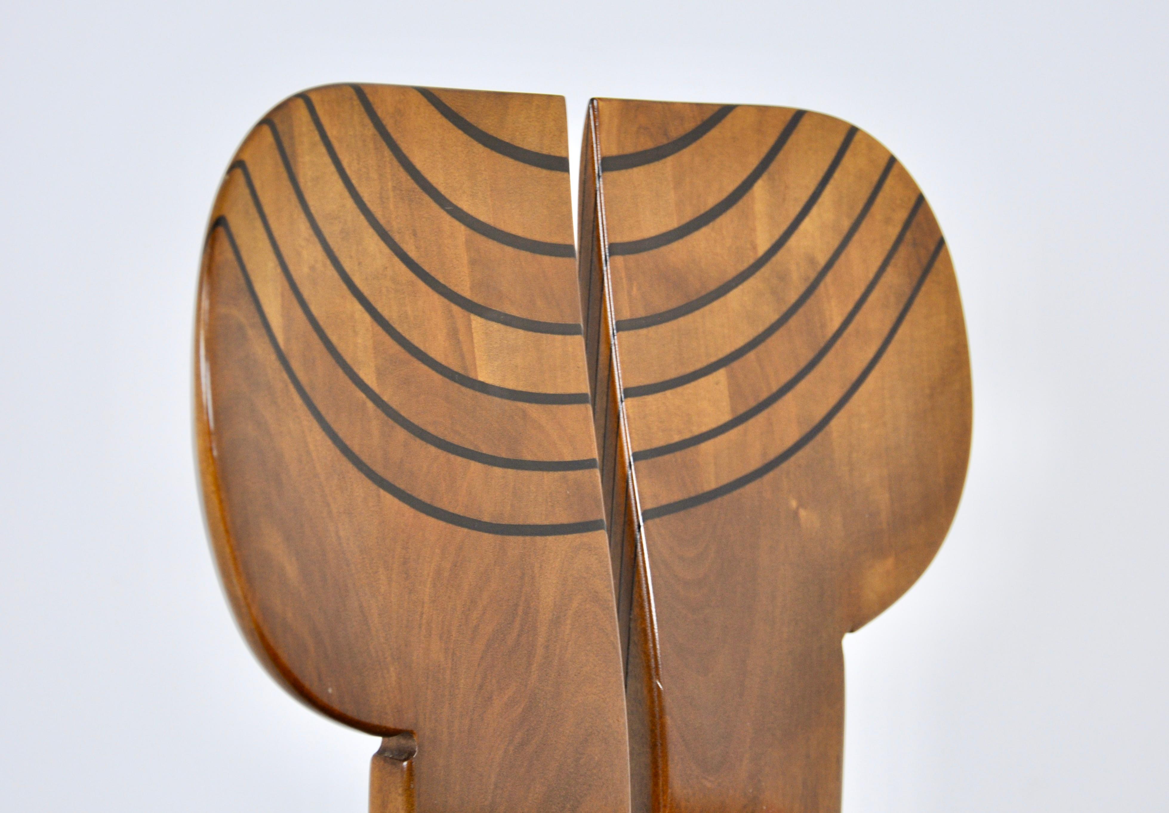 Africa dining chairs by Afra & Tobia Scarpa for Maxalto, 1975, Set of 4 For Sale 4