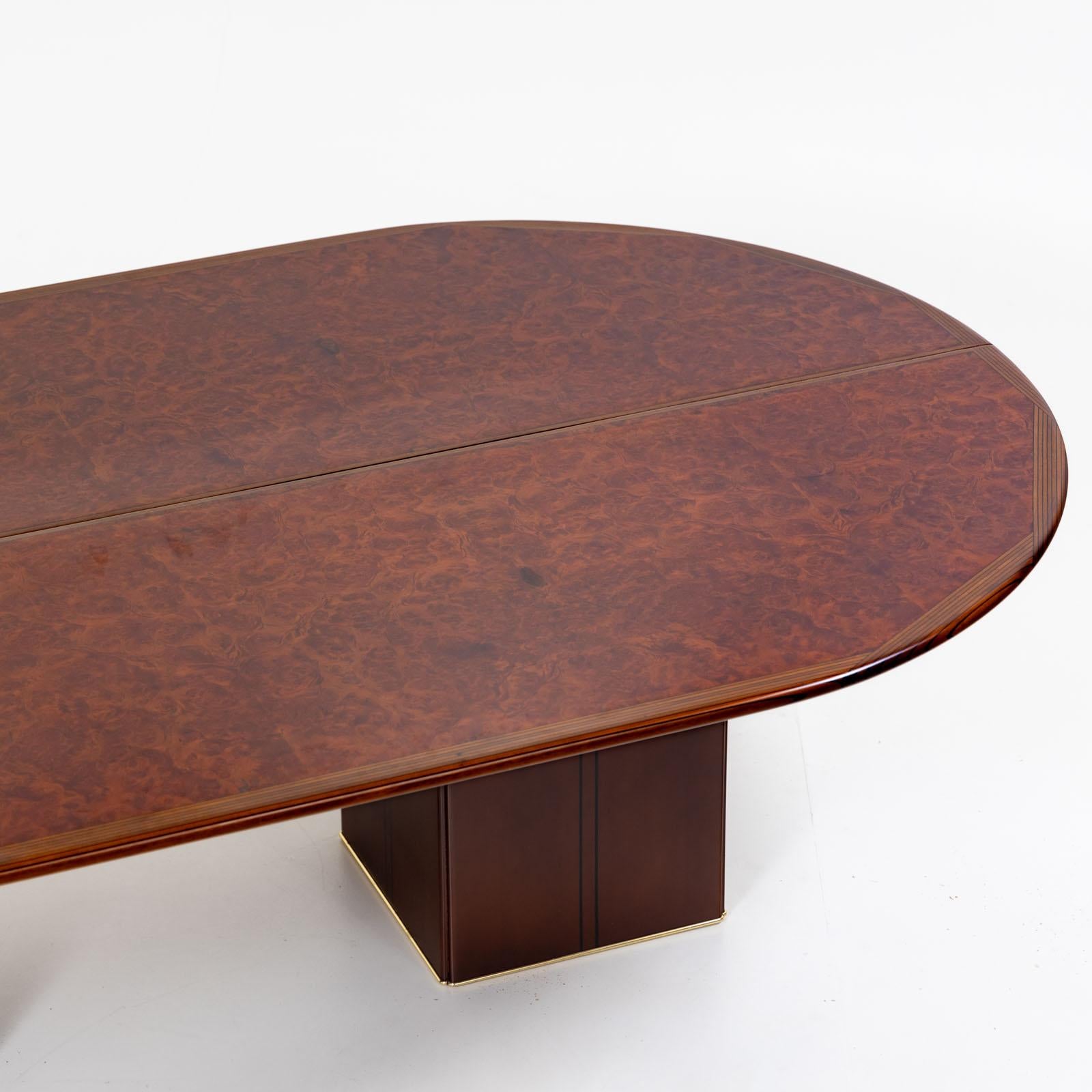 italien Table de salle à manger africaine par Afra & Tobia Scarpa pour Maxalto, Italie, années 1970 en vente