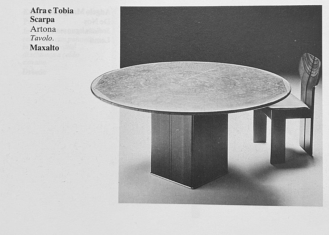 Africa Dining Table by Afra & Tobia Scarpa, Italy, 1970s In Good Condition For Sale In New York, NY