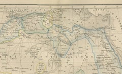 Africa Map with Egypt & South Africa Insets – Nieuwe Hand-Atlas, 1876