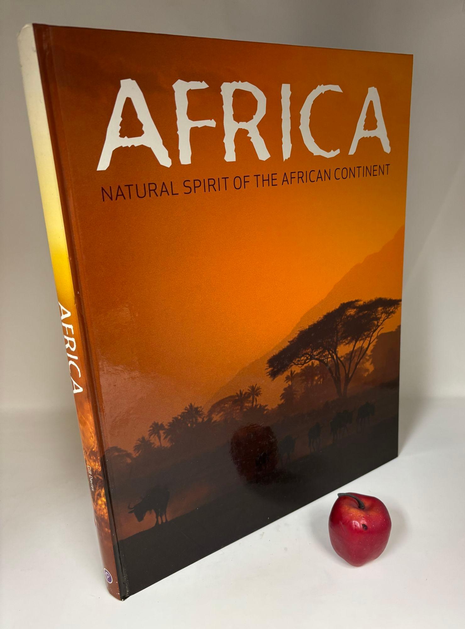 Contemporary Africa Natural Spirit of the African Continent Oversized Hardcover Gill Davis For Sale