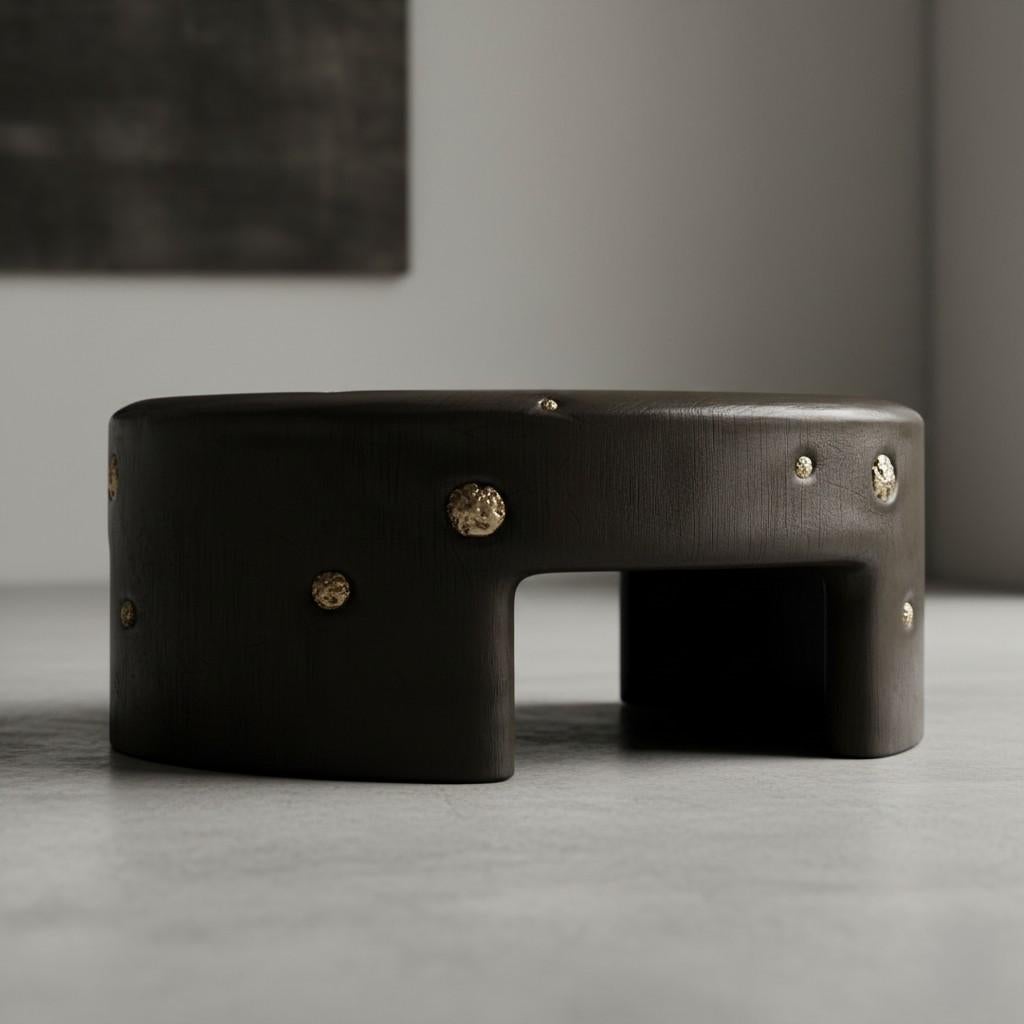 AFRICA - Lebensbaum-Tisch, handintarsiert mit Pyritkristallen von Sidani Design (Moderne) im Angebot