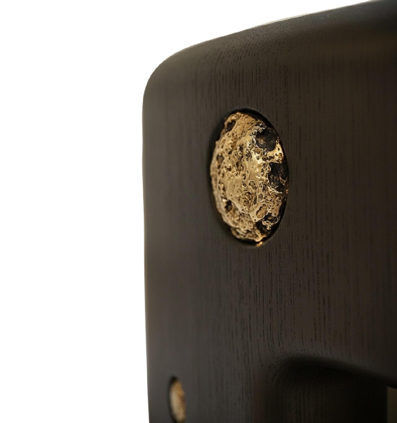 AFRICA - Lebensbaum-Tisch, handintarsiert mit Pyritkristallen von Sidani Design (Portugiesisch) im Angebot