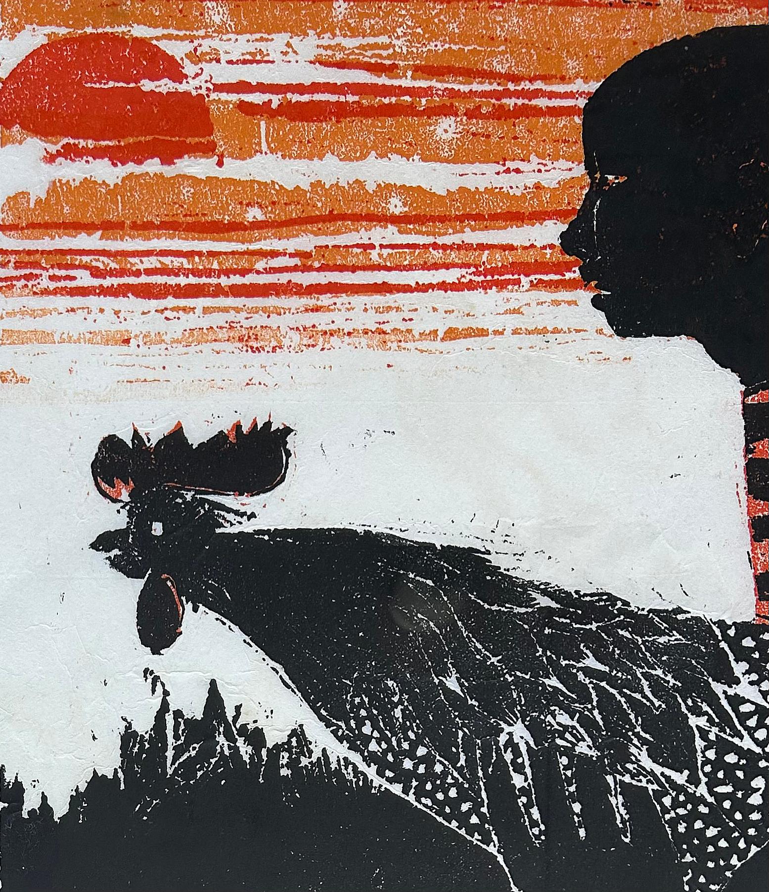 Afrikanisch-Amerikanischer Walter Henry Williams Druck 