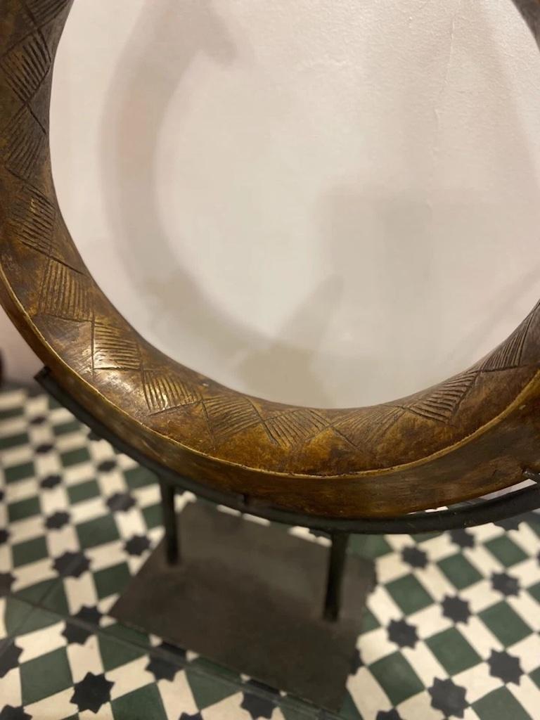 African Antique Currency On Stand For Sale 1