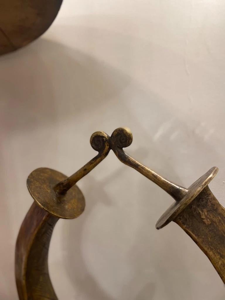 African Antique Currency On Stand For Sale 2