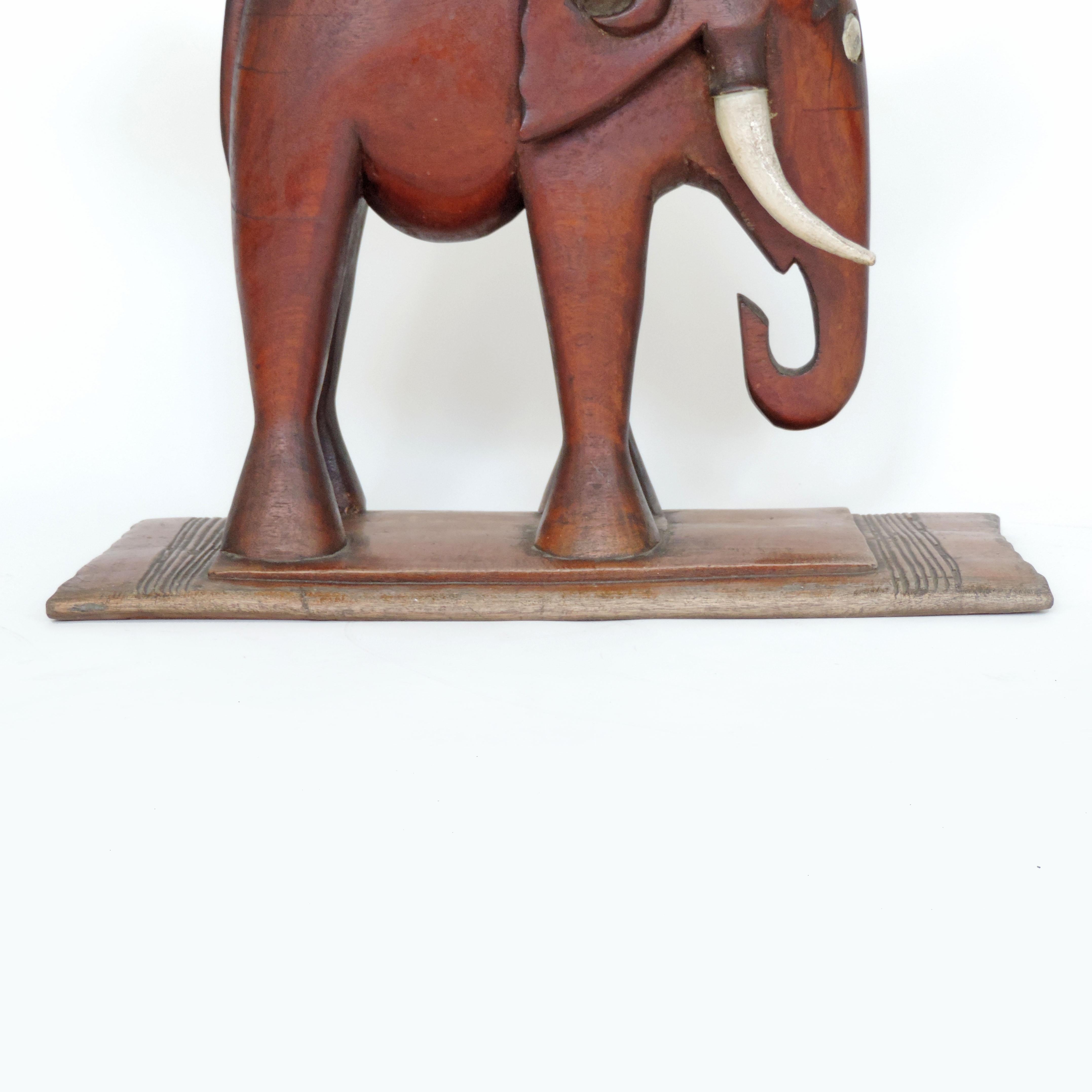 African Art Deco Ashanti Elephant Stool, Ghana, 1920s For Sale 1