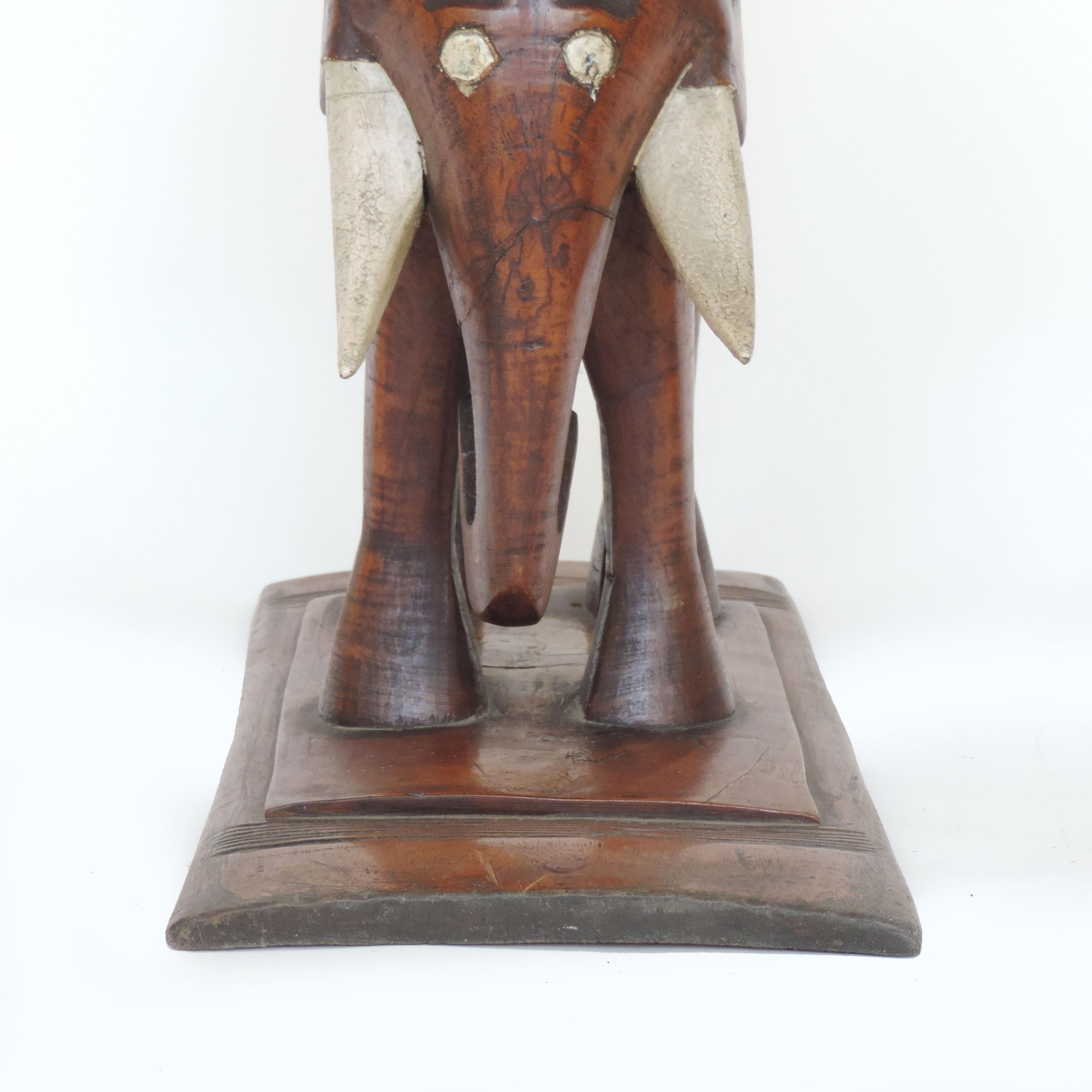 Afrikanischer Art Deco Ashanti Elefantenhocker, Ghana, 1920er Jahre im Angebot 1