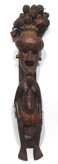 African Art Statue "Fertility Figure"