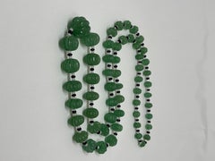 African Aventurine Beads Black Onyx Crystal Necklace