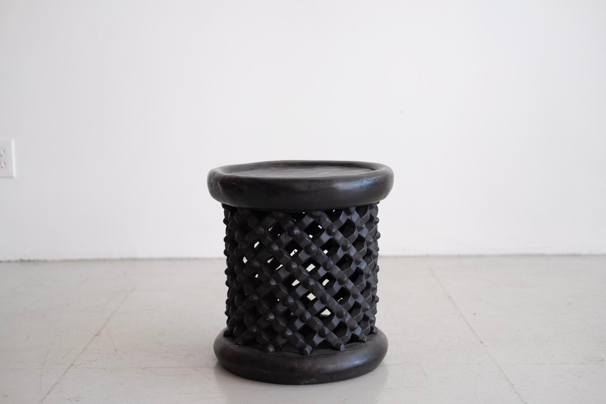 African Bamileke Spider Stools In Good Condition In Beverly Hills, CA