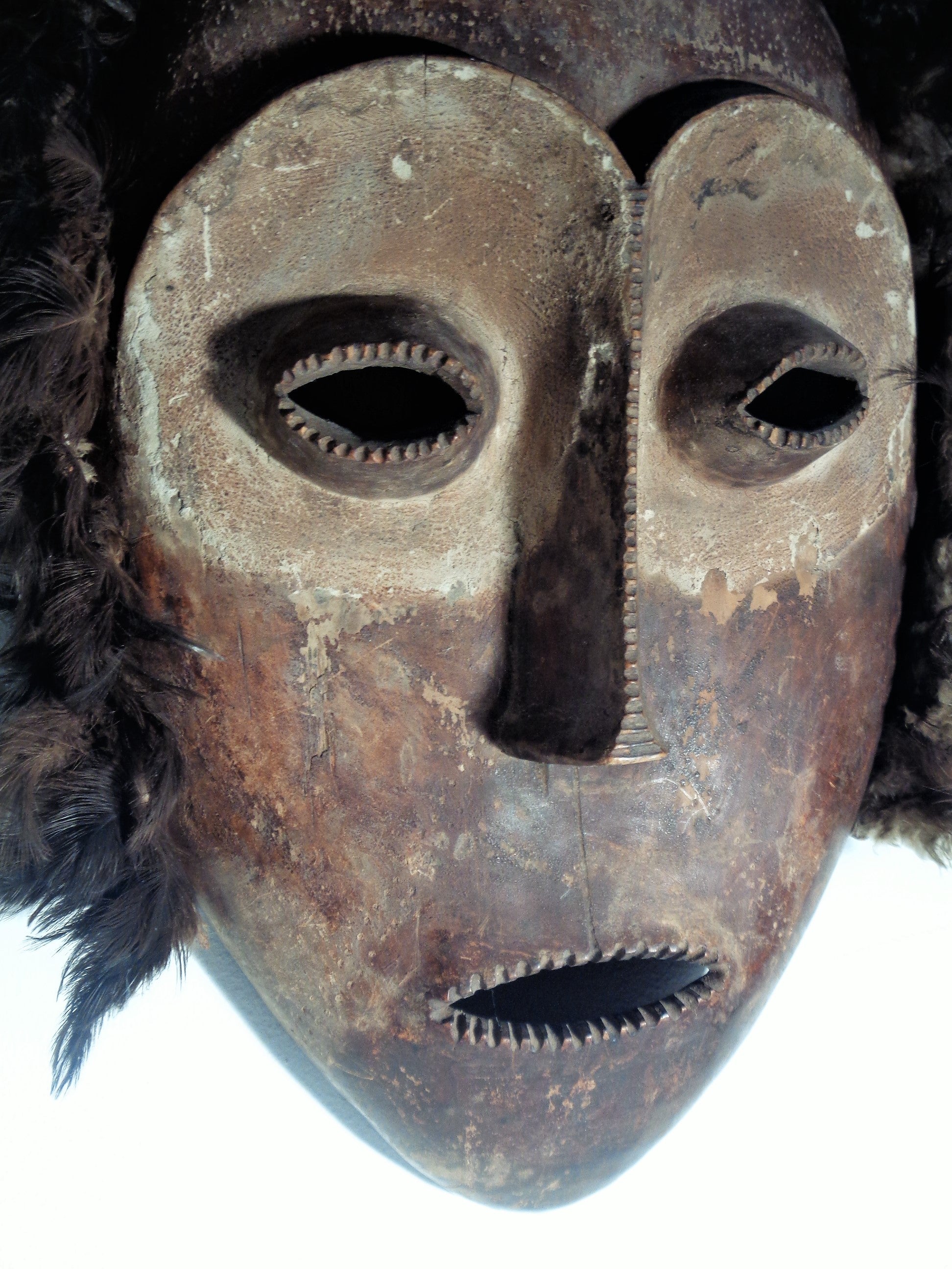 African Bembe Mask In Good Condition For Sale In Rochester, NY