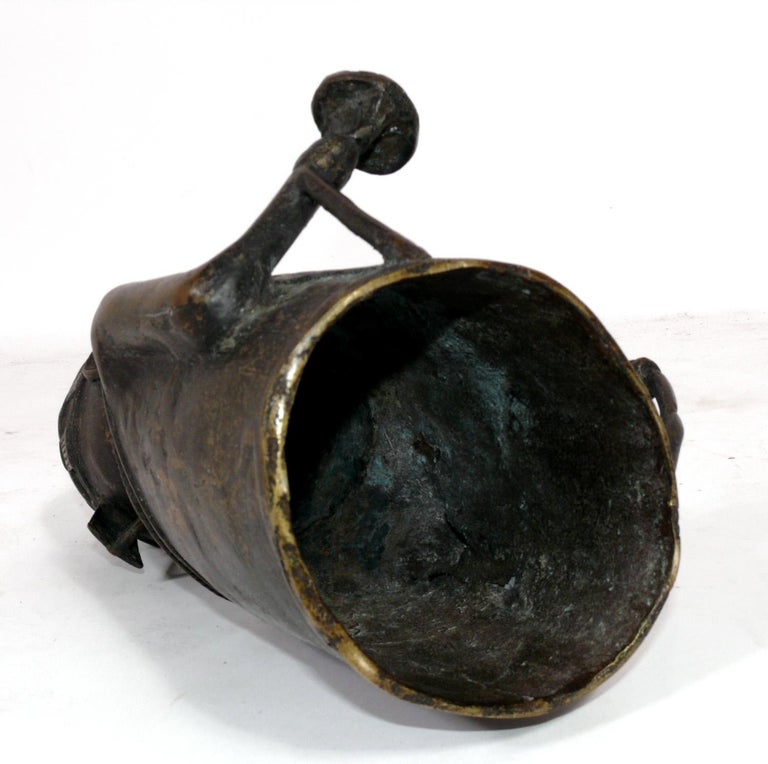 African Benin Bronze Sculpture For Sale at 1stDibs