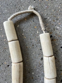 19th Century African Bone Bead Necklace